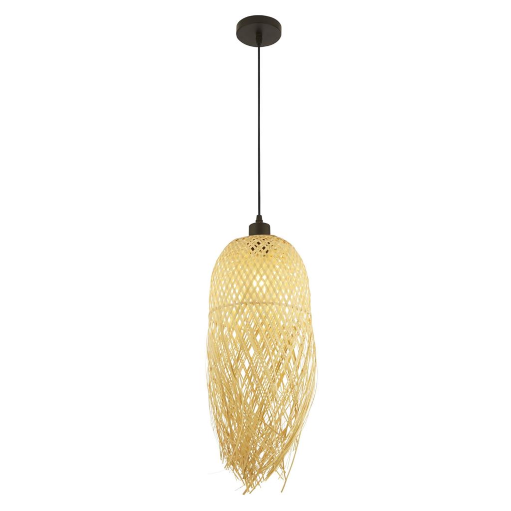 Searchlight Bali - lampe suspendue - Ø cm - brun