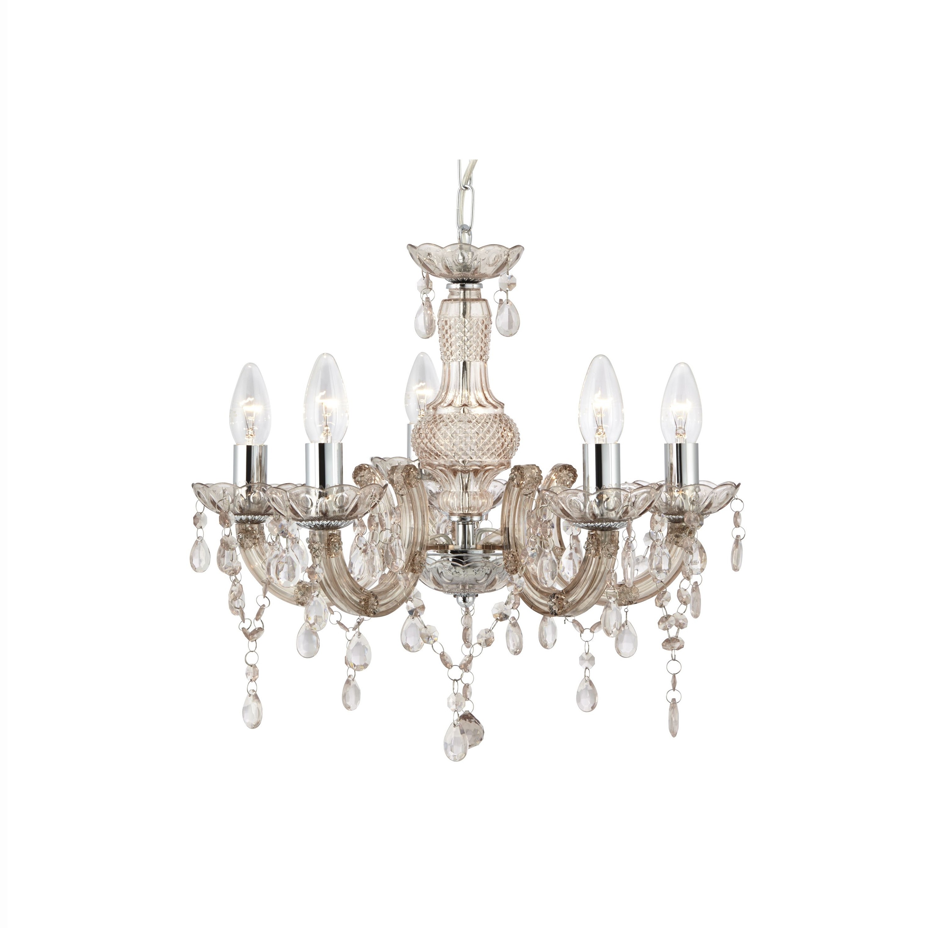Searchlight Marie Therese - lustre - Ø cm - vison