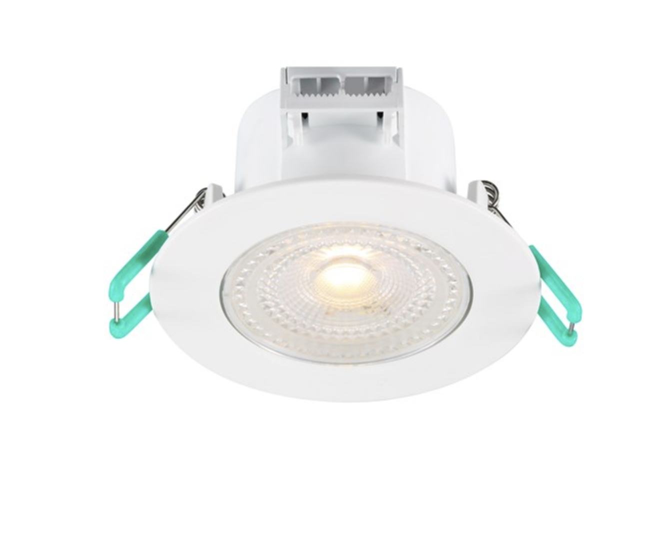 Sylvania Start Eco Spot - spot encastré - Ø 87 mm, 74 mm encastré - 5,5W LED dimmable inclus - IP44 - blanc