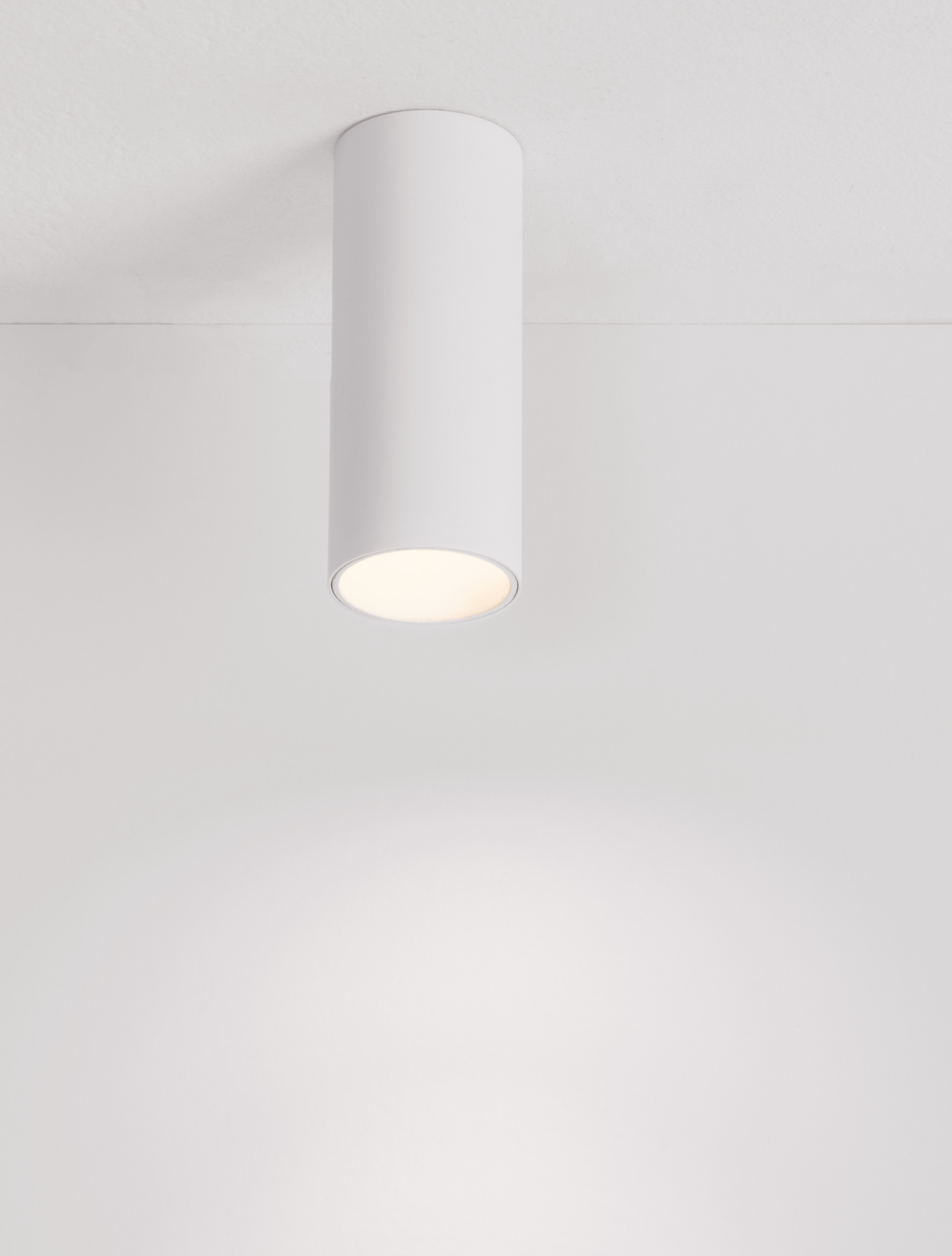 Nova Luce Mor - spot en saillie - Ø 4 x 17 cm - blanc