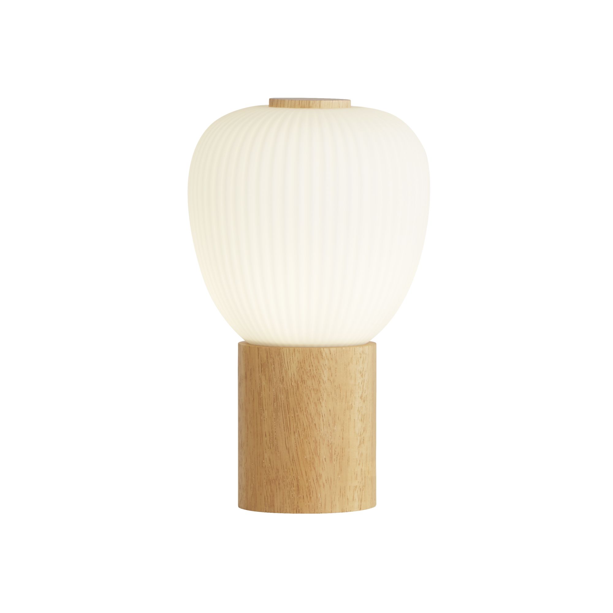 Searchlight Ella - lampe à poser - Ø cm - opale et marron