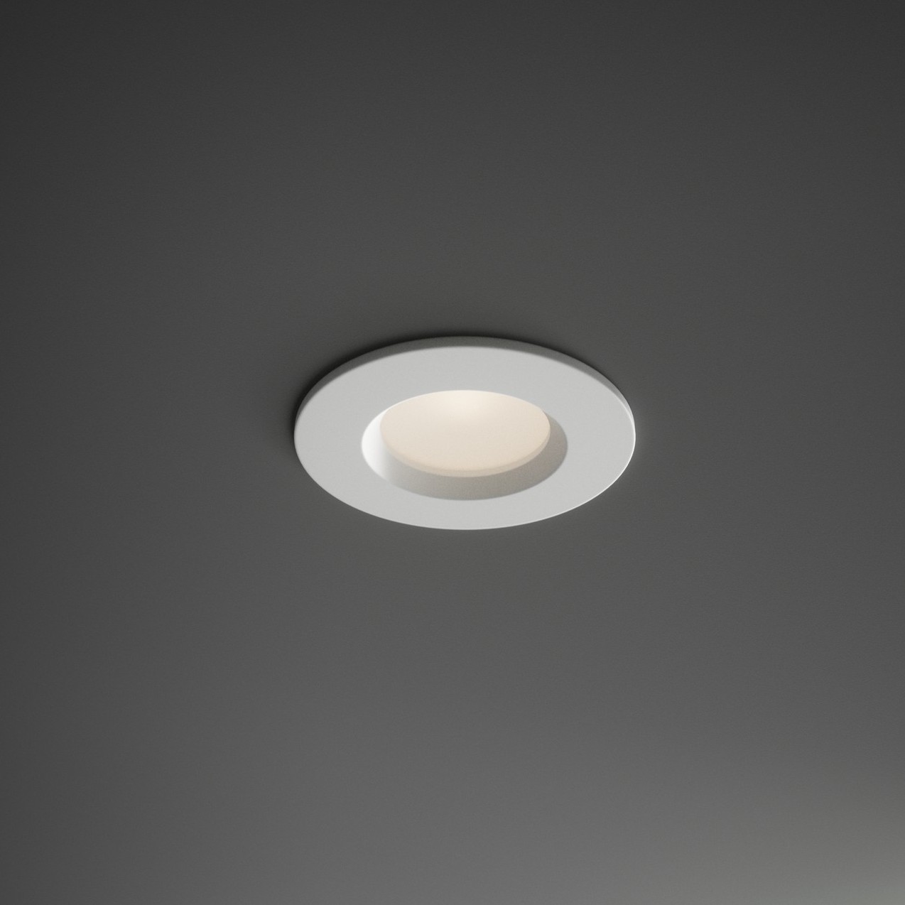 Nordlux Smart Dorado - spot encastré - éclairage intelligent - Ø 85 mm, Ø 72 mm encastré - 4,7W LED inclus - IP65 - blanc