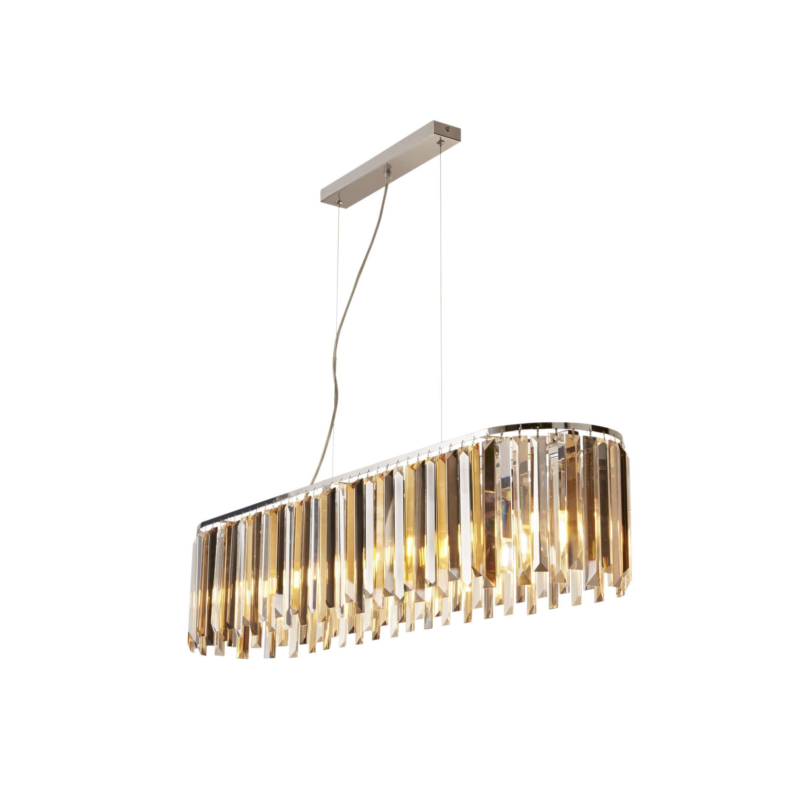 Searchlight Clarissa - lampe suspendue - x - ambre