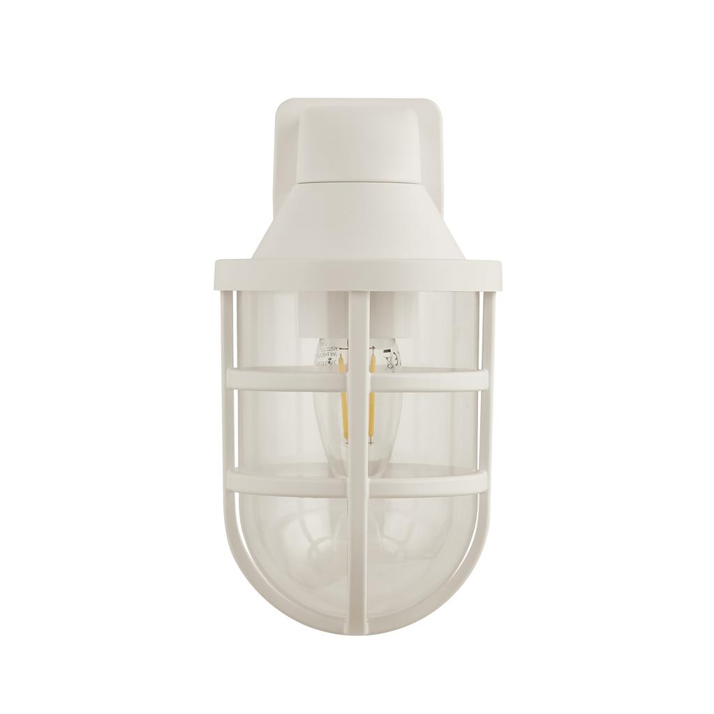 Searchlight Seaside - lampe murale extérieure - cm - IP44 - blanc