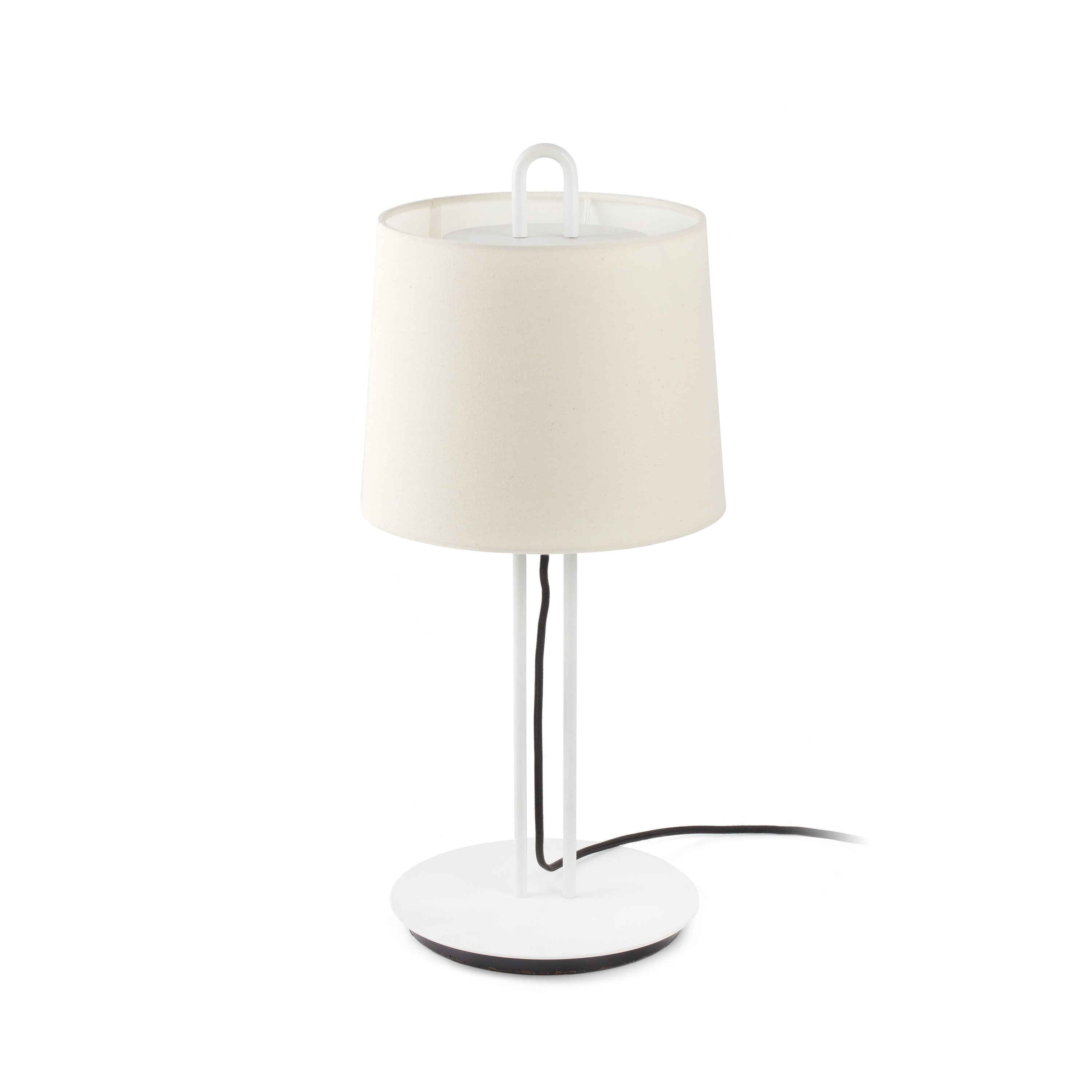 Faro Montreal - lampe à poser - Ø cm - blanc et beige