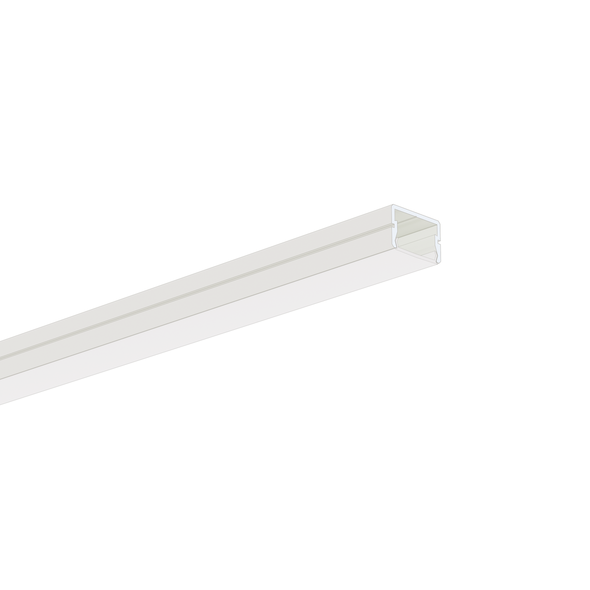Klus Siler - profilé LED - 1,6 x 1,2 cm - blanc