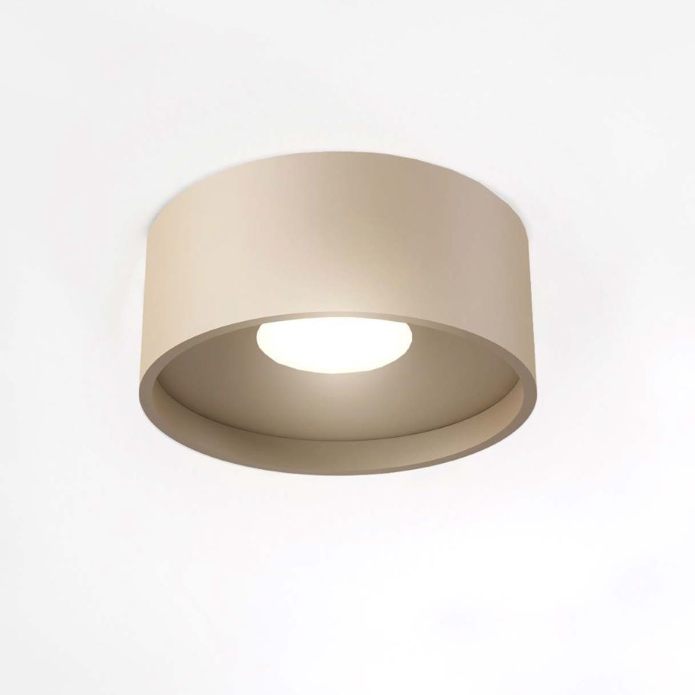 Artdelight Oran - plafonnier - Ø cm - 10W LED dimmable inclus - IP54 - noir