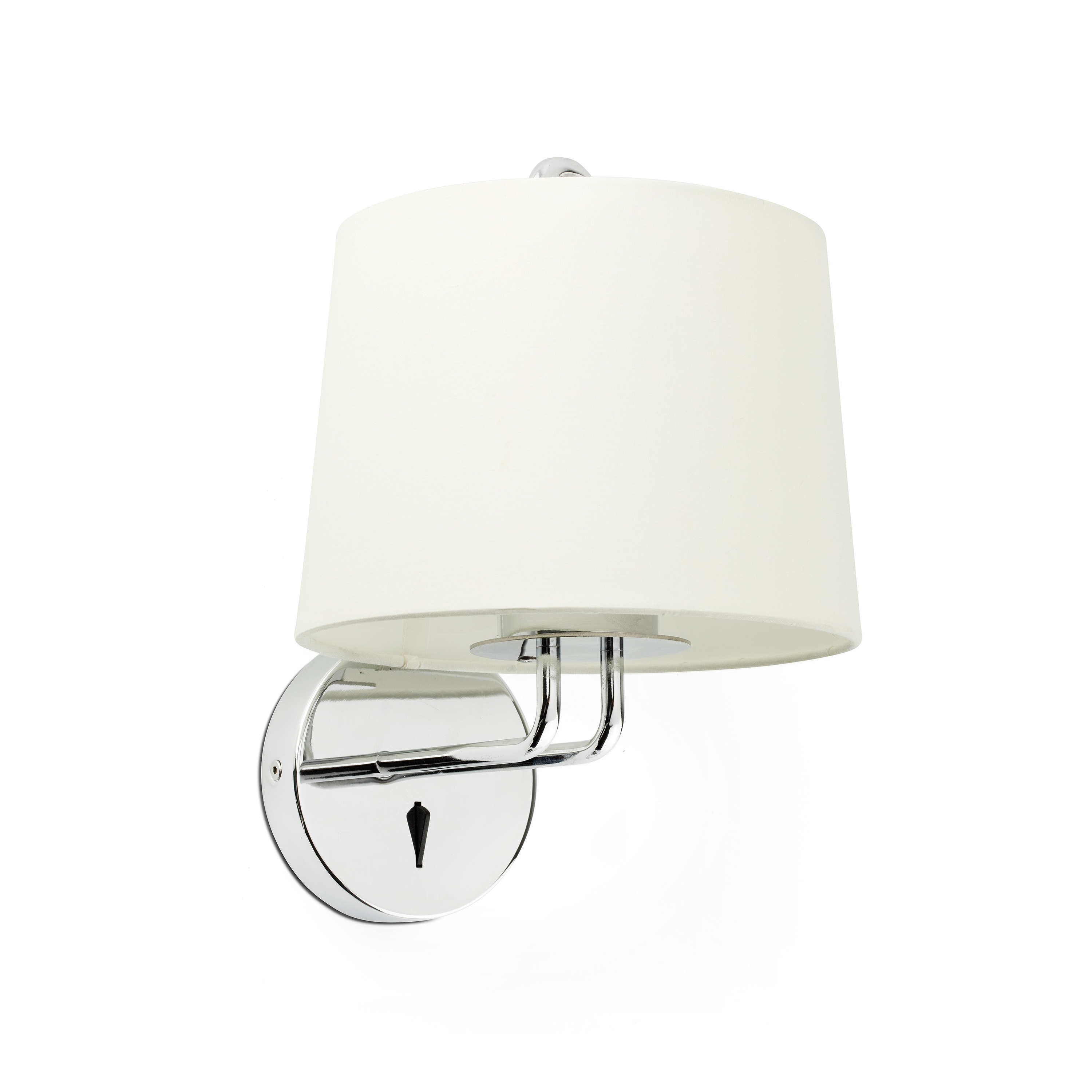 Faro Montreal - applique murale - 21,5 x cm - beige et chrome