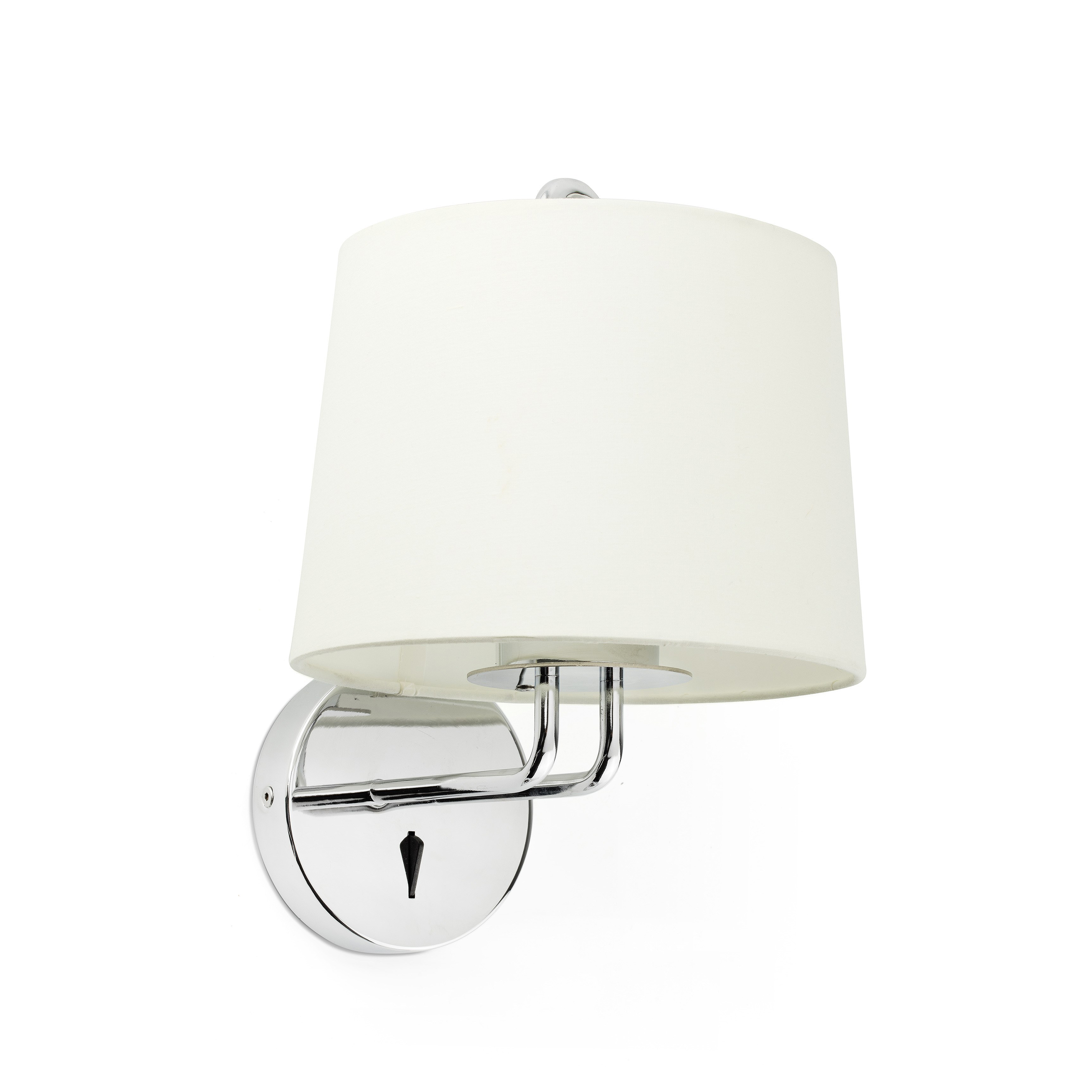 Faro Montreal - applique murale - 21,5 x cm - blanc et chrome