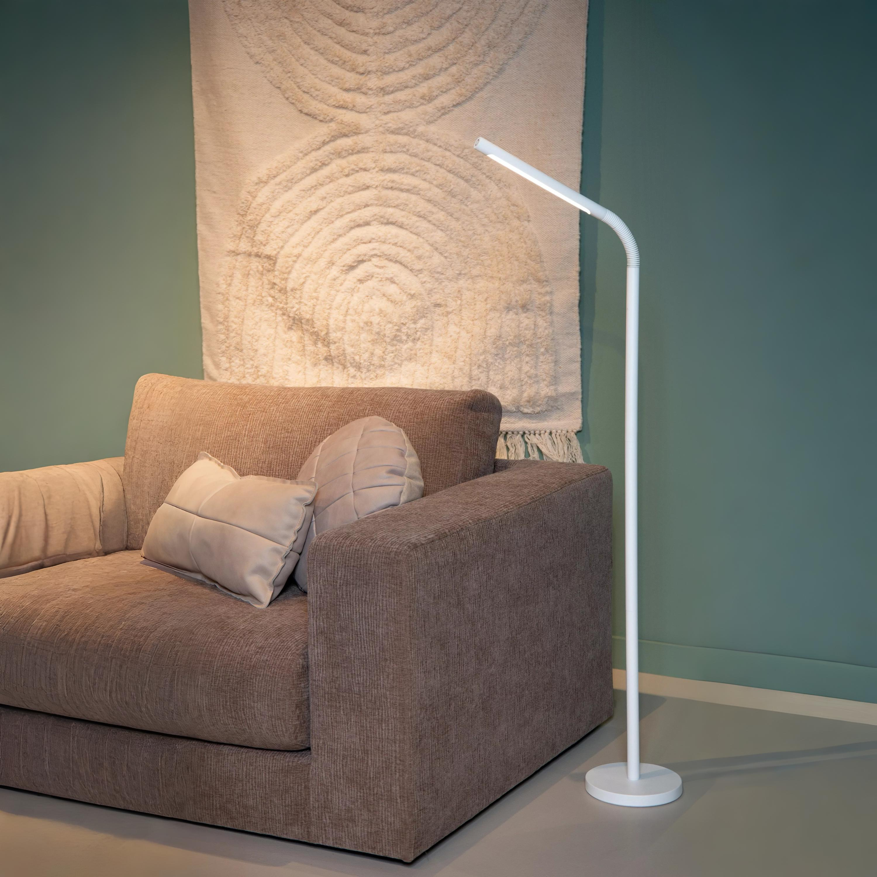 Lucide Gilly - lampadaire rechargeable - x - 3W LED dimmable inclus - blanc