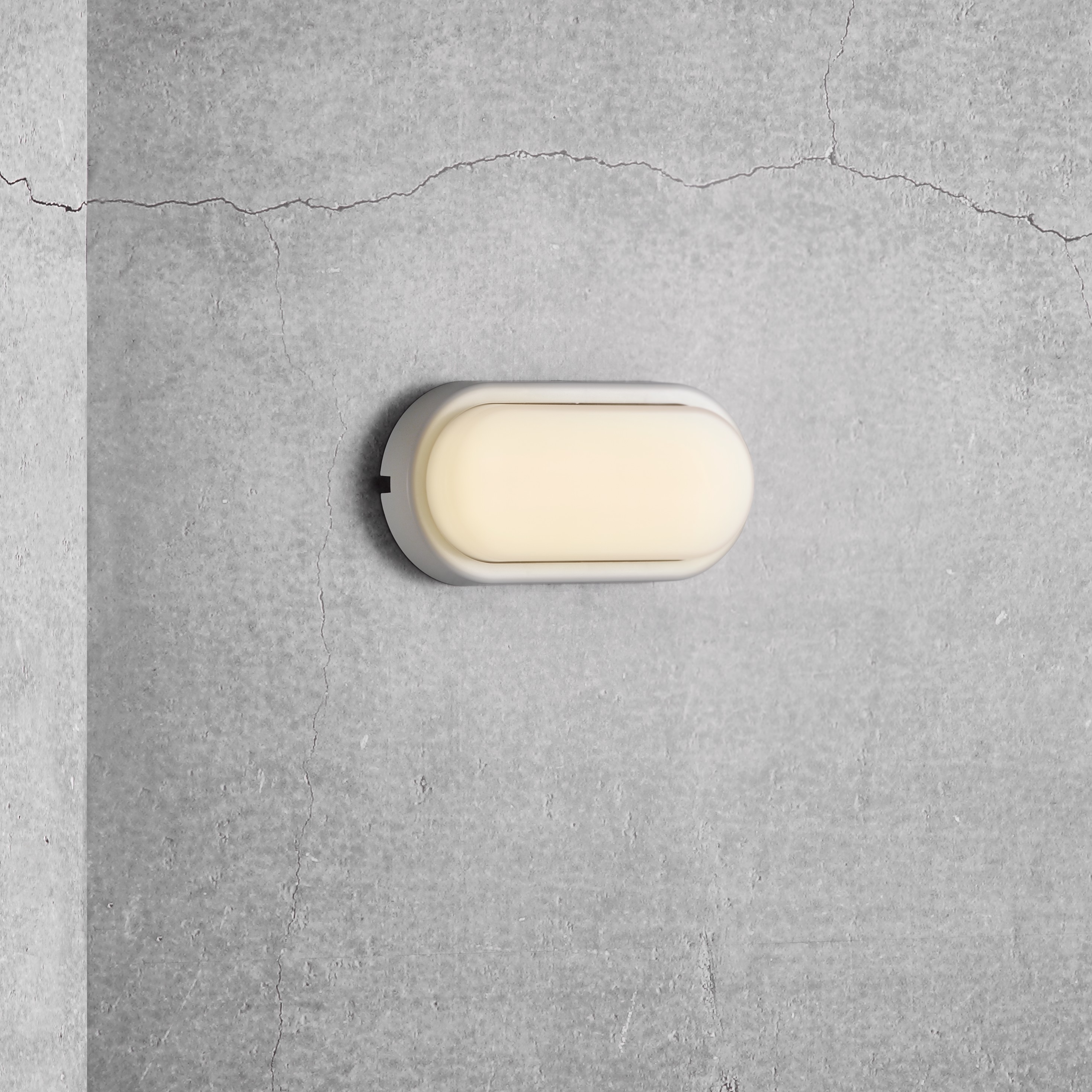Nordlux Cuba Energy - applique murale extérieure - 20,5 x 4,3 x - 6,5W LED inclus - IP54 - blanc et blanc opale
