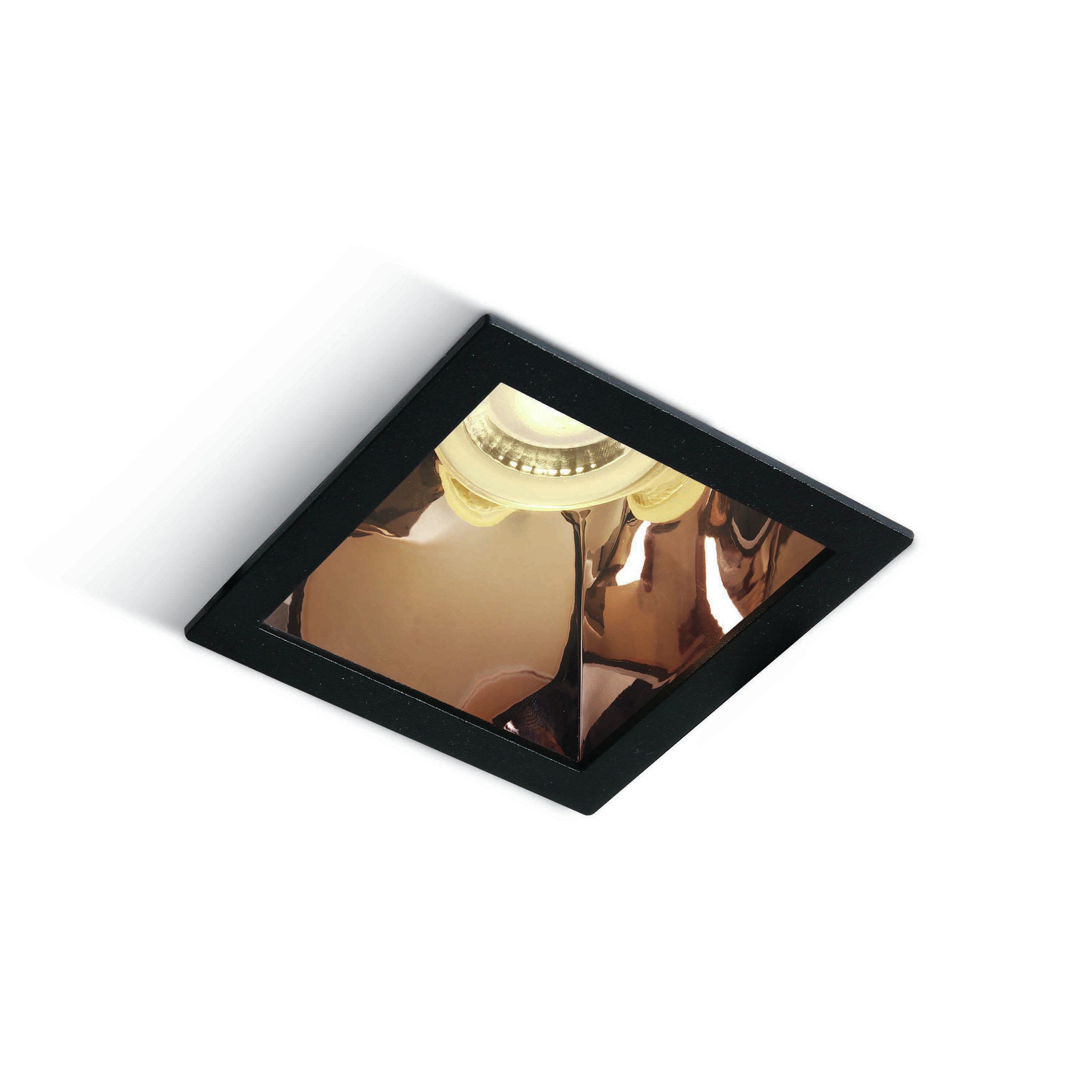 ONE Light Chill Out - spot encastré - mm, mm - noir et cuivre