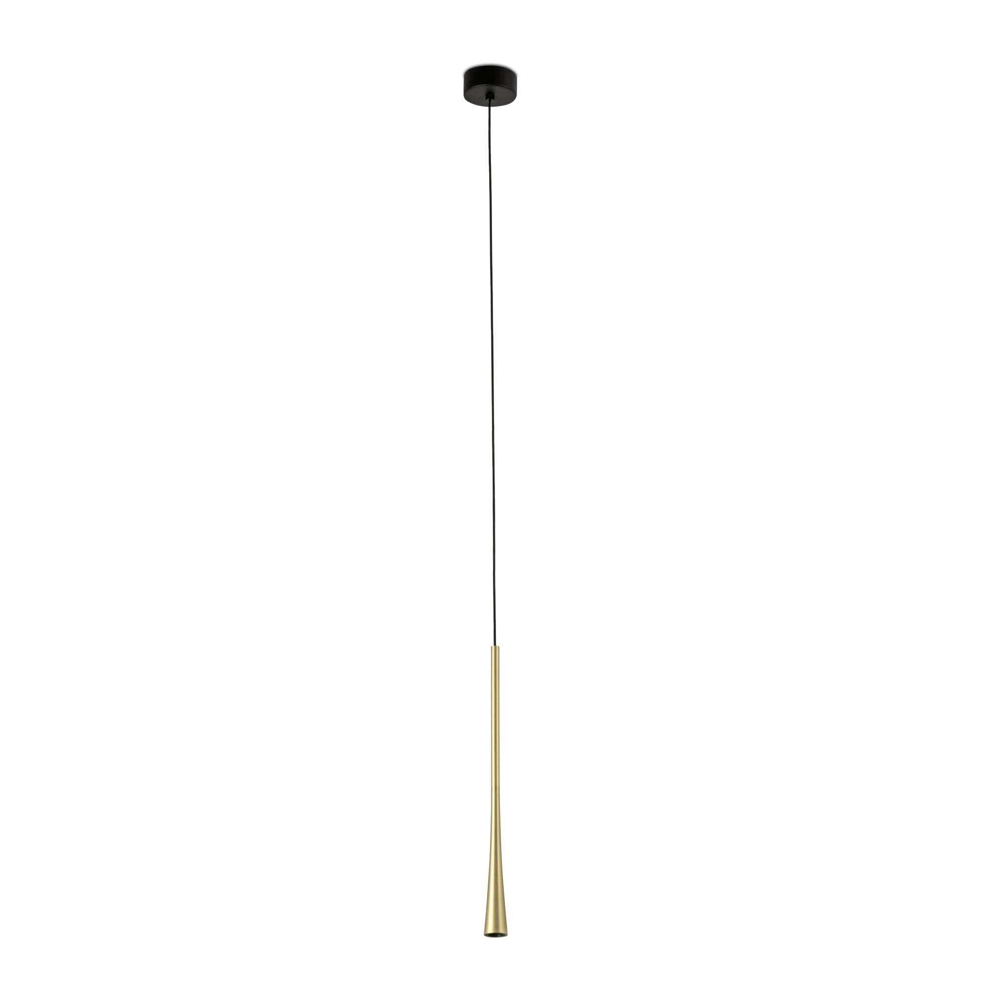 Faro Diana 400 - lampe suspendue - Ø 3,2 x - 6W LED inclus - or satiné