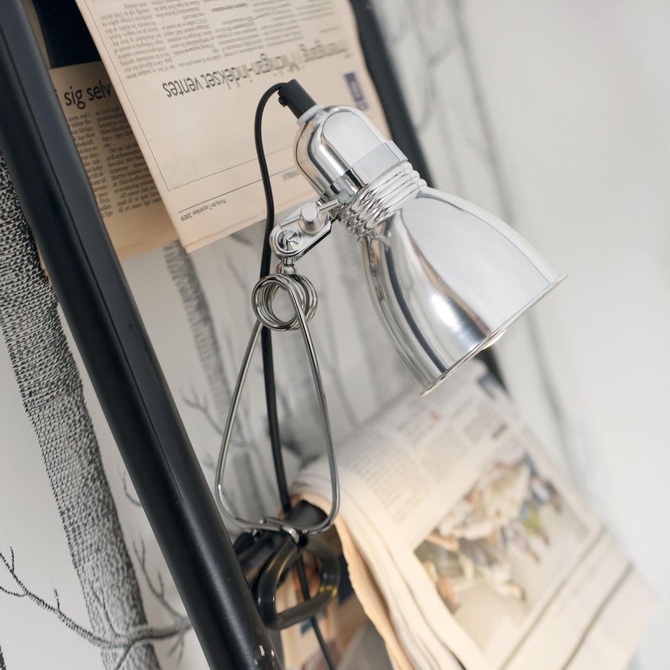 Nordlux Photo 10 - lampe à pince - - aluminium et noir