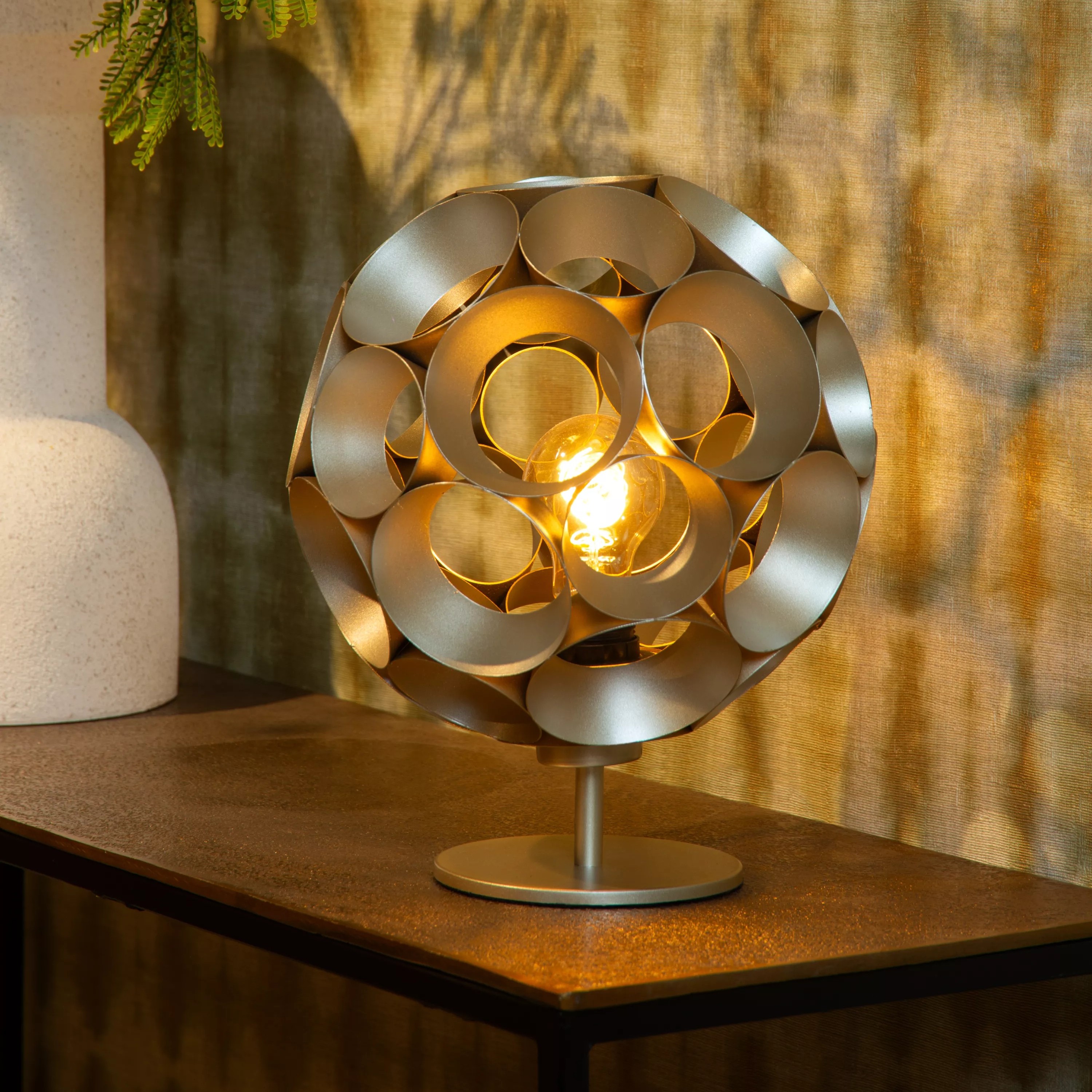 Lucide Hannelore - lampe à poser - Ø ,2 cm - or