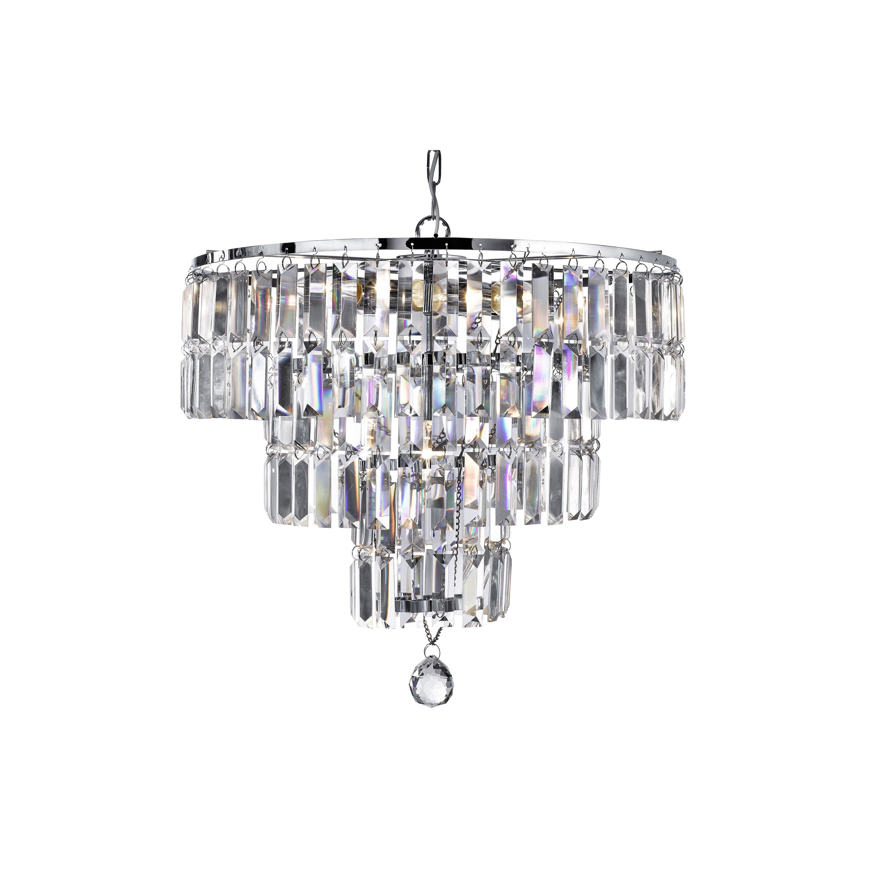 Searchlight Empire - lustre - Ø cm - chrome
