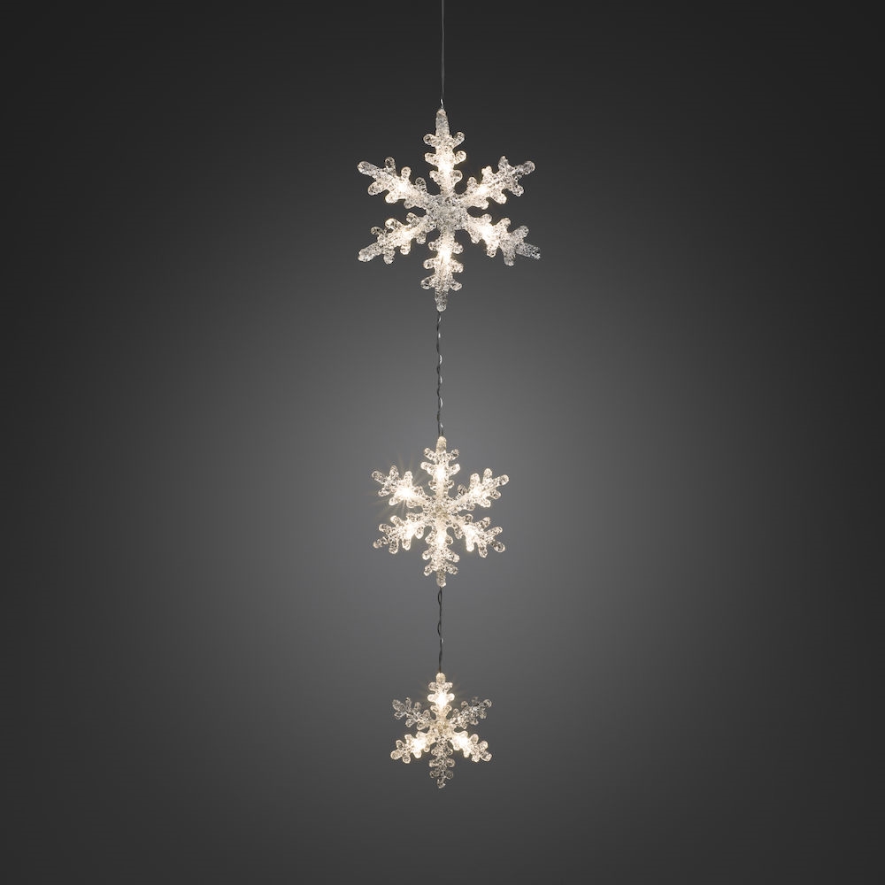 Konstsmide Lumières de Noël - rideau lumineux - cm - blanc