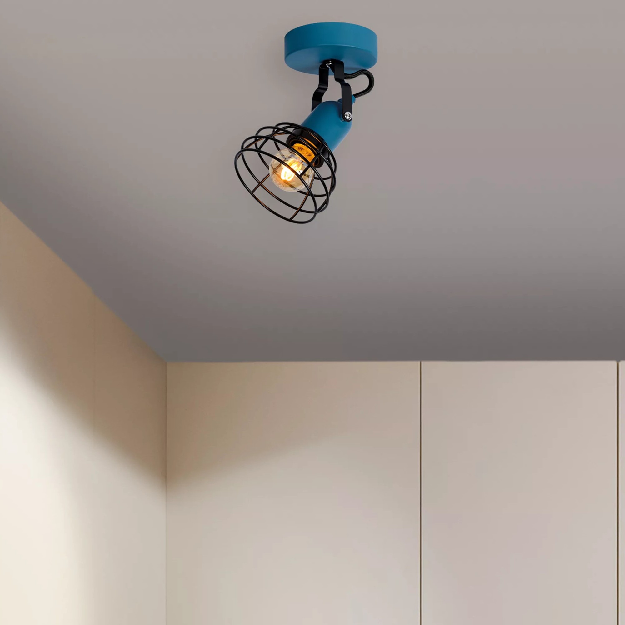Lucide Pola - spot en saillie 1L - ,5 x - bleu