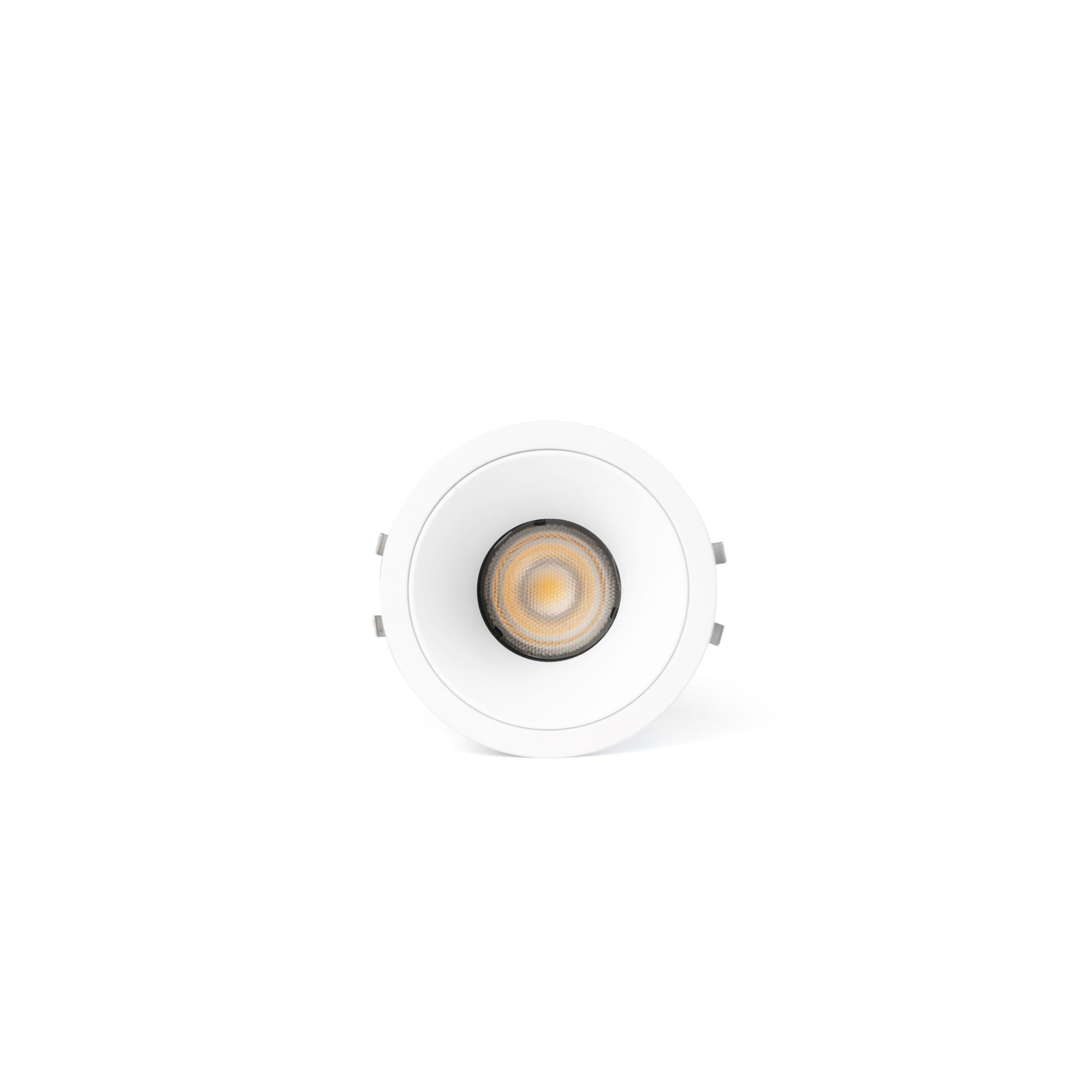 Faro Lox - spot encastré - Ø 85 mm, Ø 55 mm encastré - 8W dimmable LED inclus - blanc