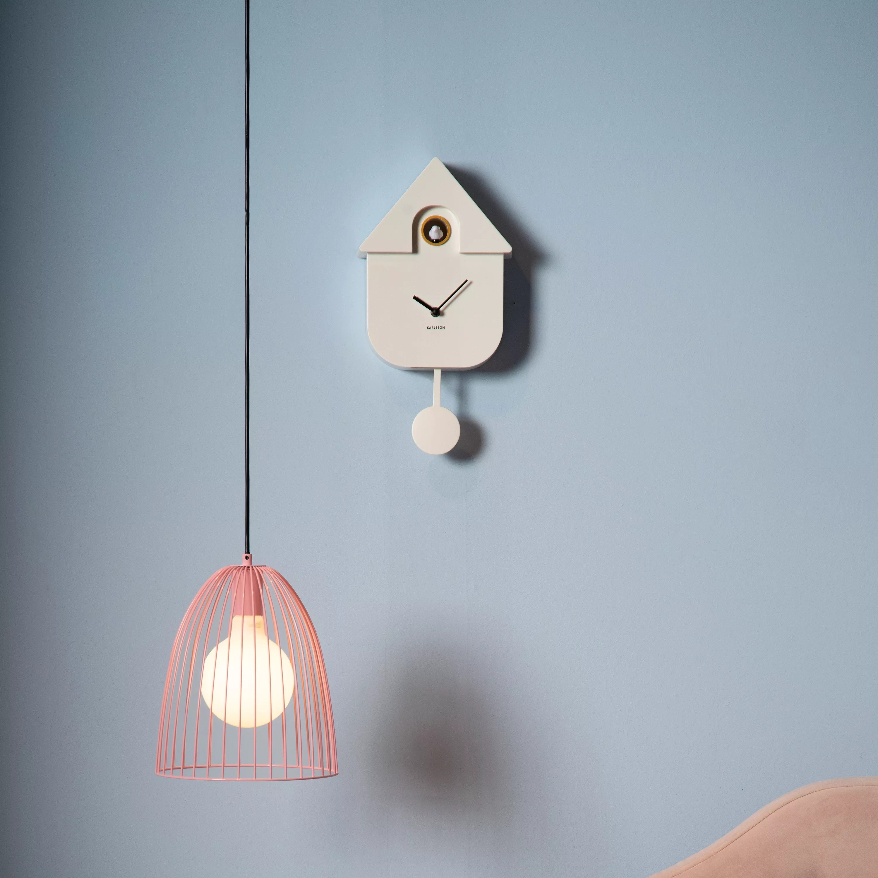 Lucide Macarons - lampe suspendue - Ø 24,5 x - rose
