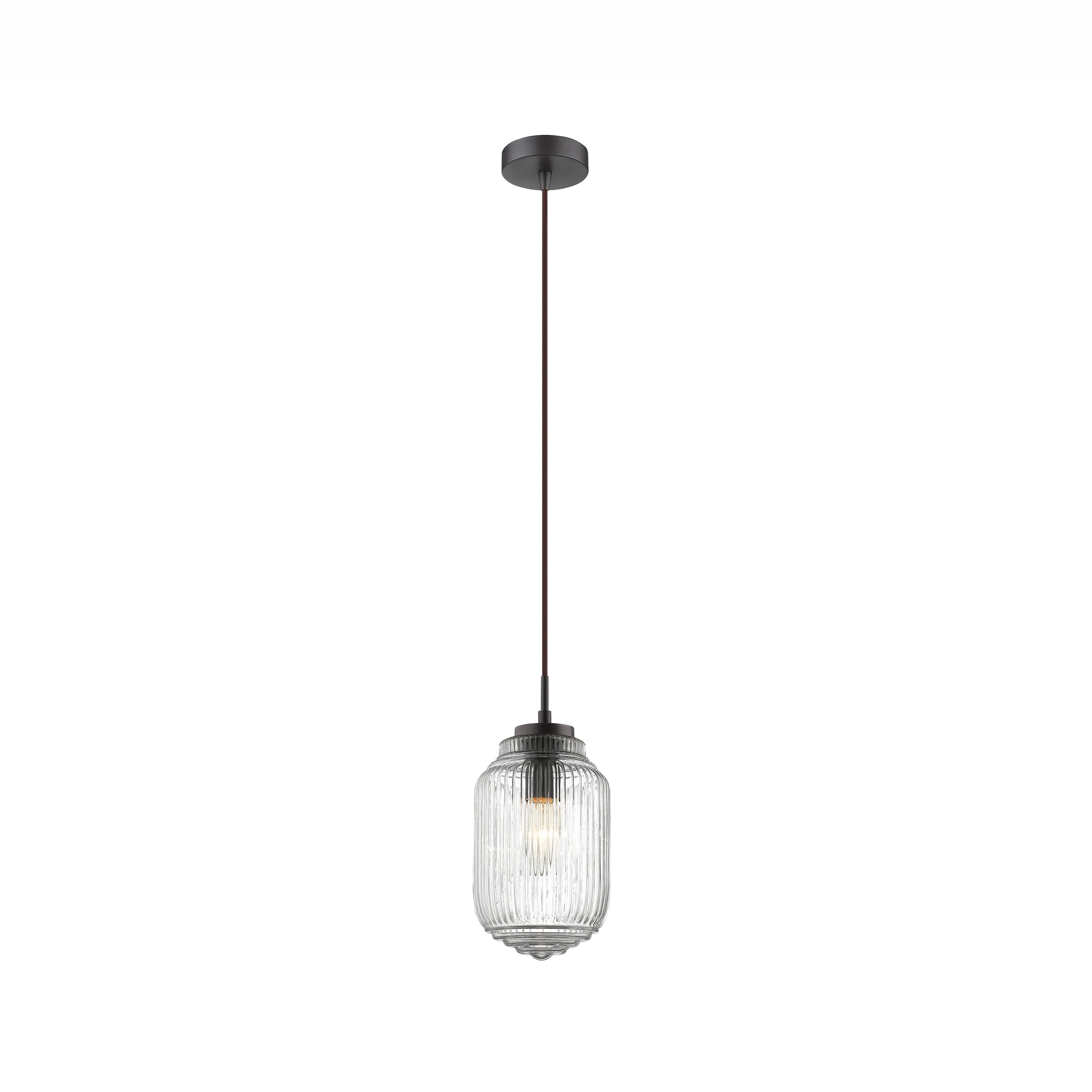 Nova Luce Nord - lampe suspendue - Ø cm - transparent