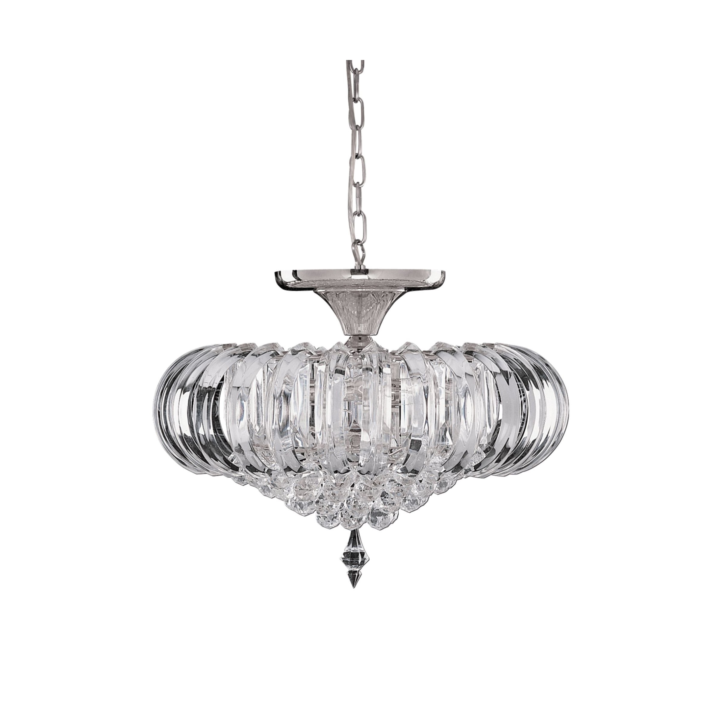 Searchlight Sigma - lampe suspendue - Ø cm - chrome