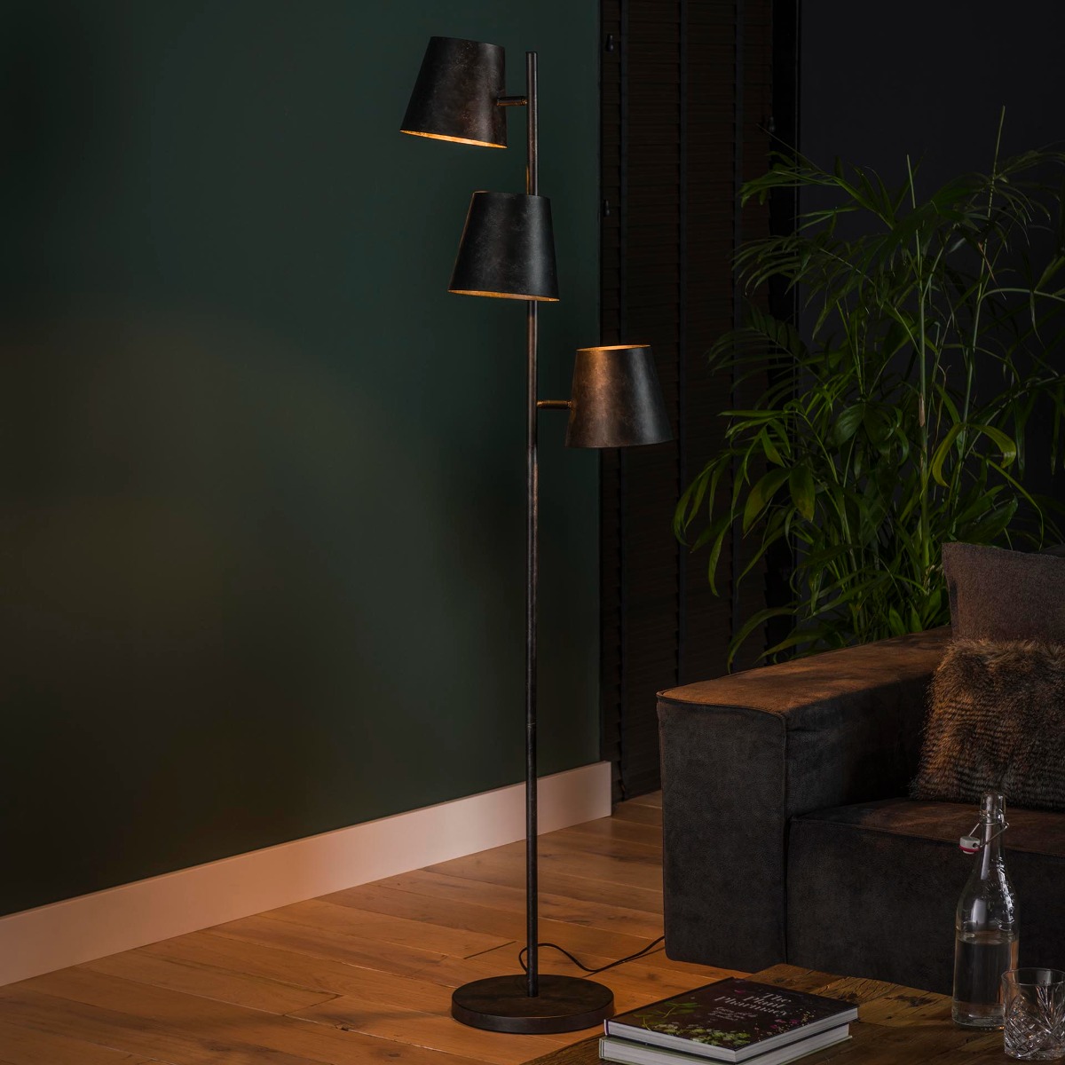 Vico Kinetic - Lampadaire - Ø cm - anthracite