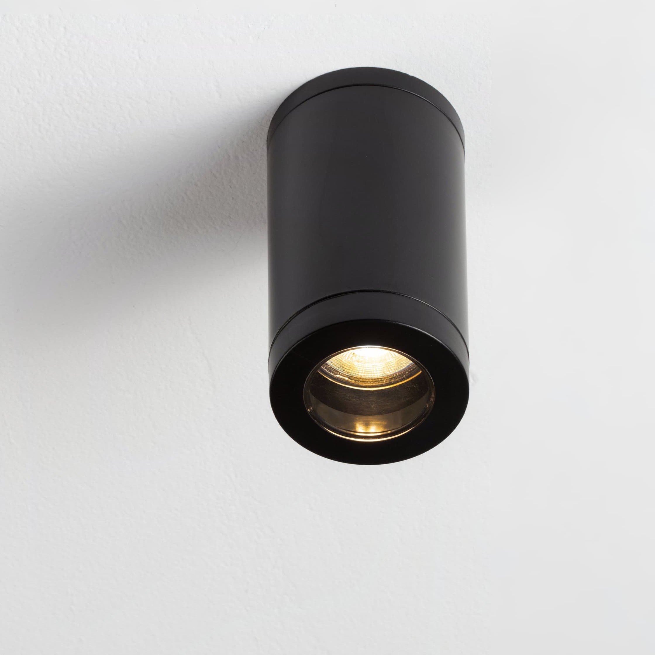 Nova Luce Spot - plafonnier extérieur - Ø 7,6 x - IP54 - noir sablé
