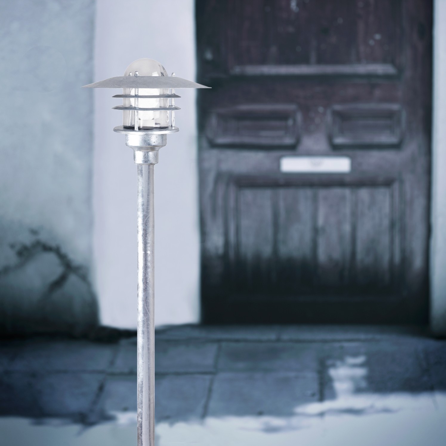 Nordlux Agger - lampe de jardin - Ø cm - IP54 - acier galvanisé
