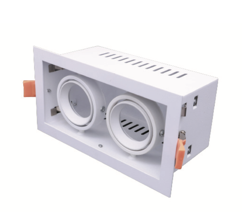 Artdelight Tavira - spot encastrable - mm, mm encastrable - blanc — vue 3