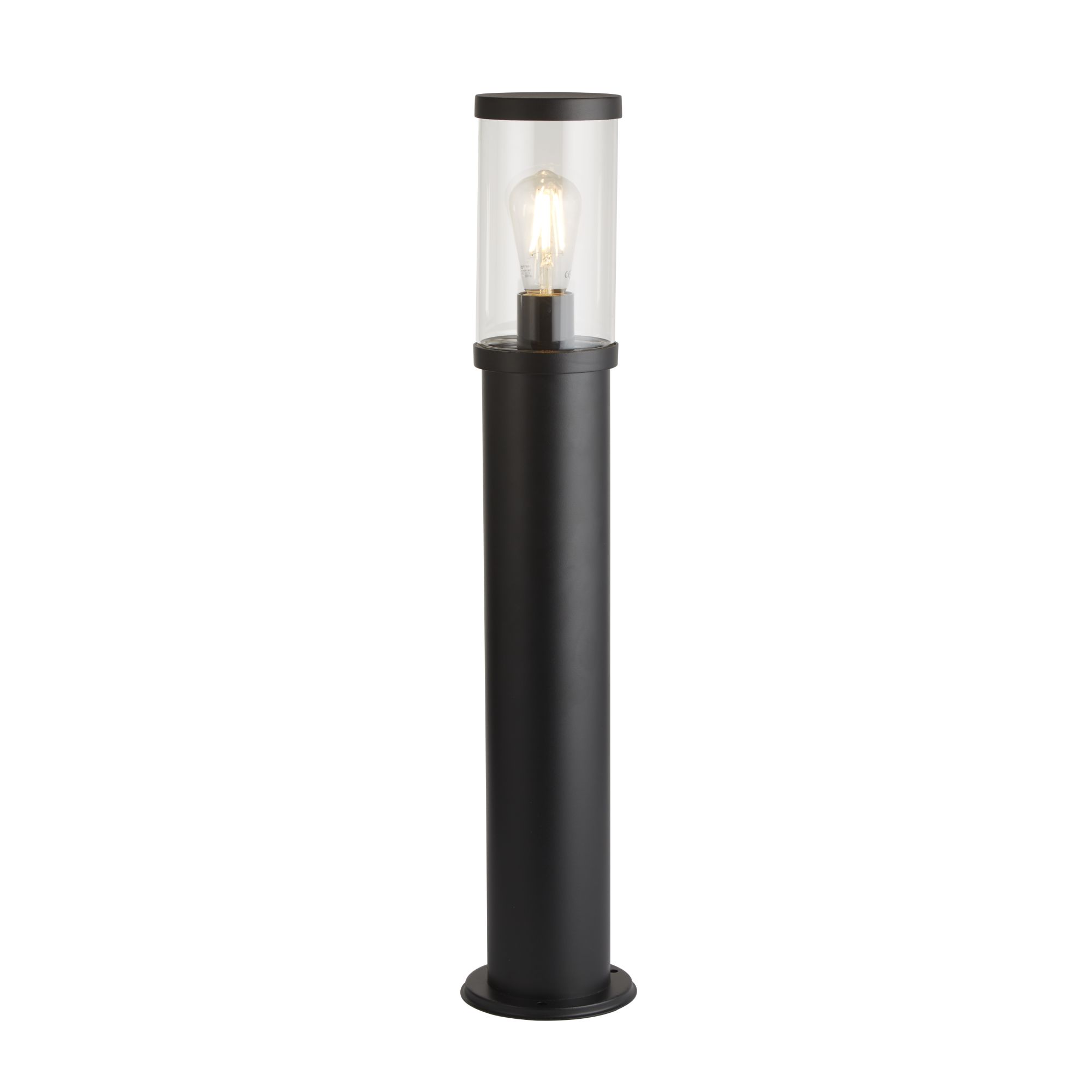 Searchlight Bakerloo - poteau de jardin - Ø cm - IP44 - noir