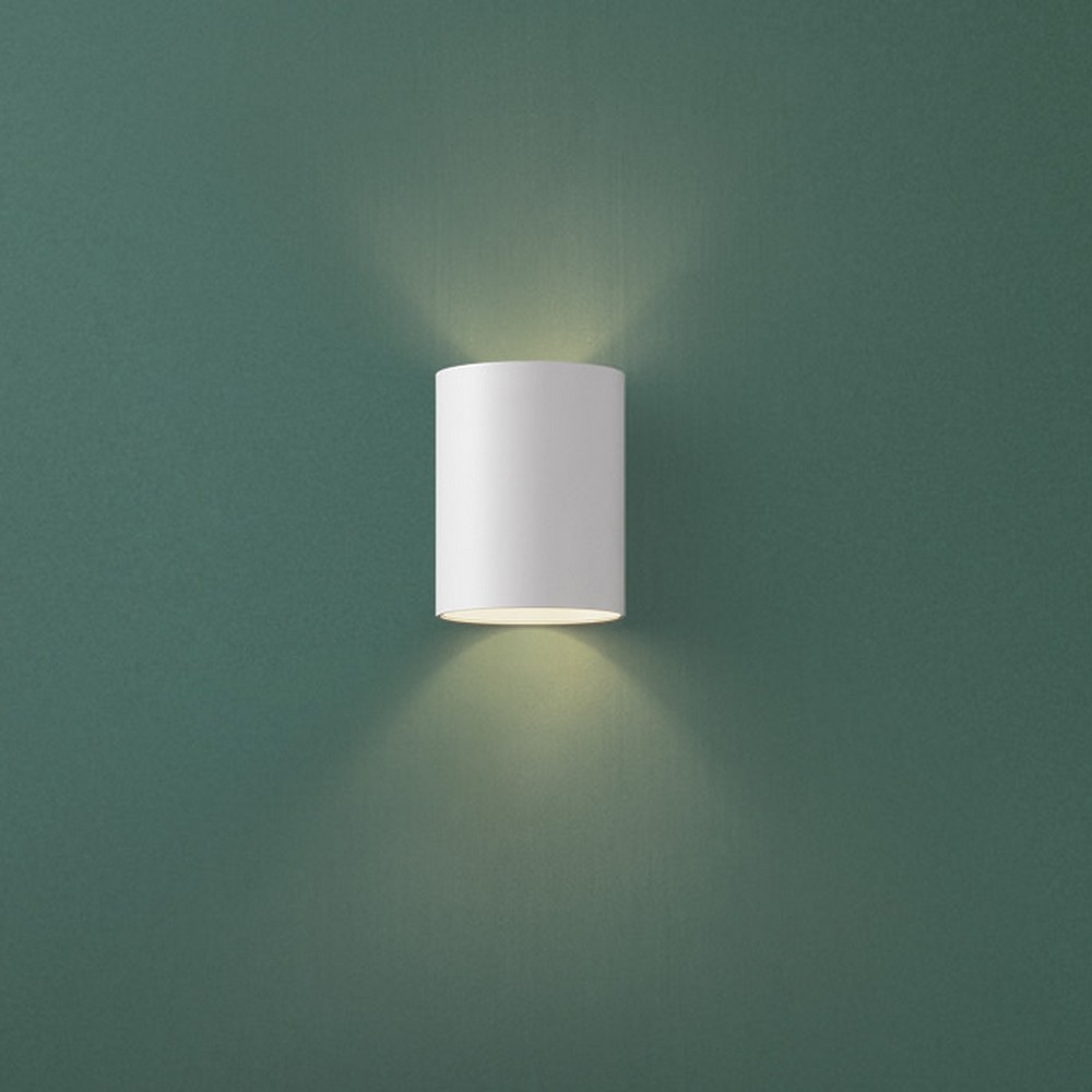 Nova Luce Dazle - applique murale - Ø cm - blanc sablé