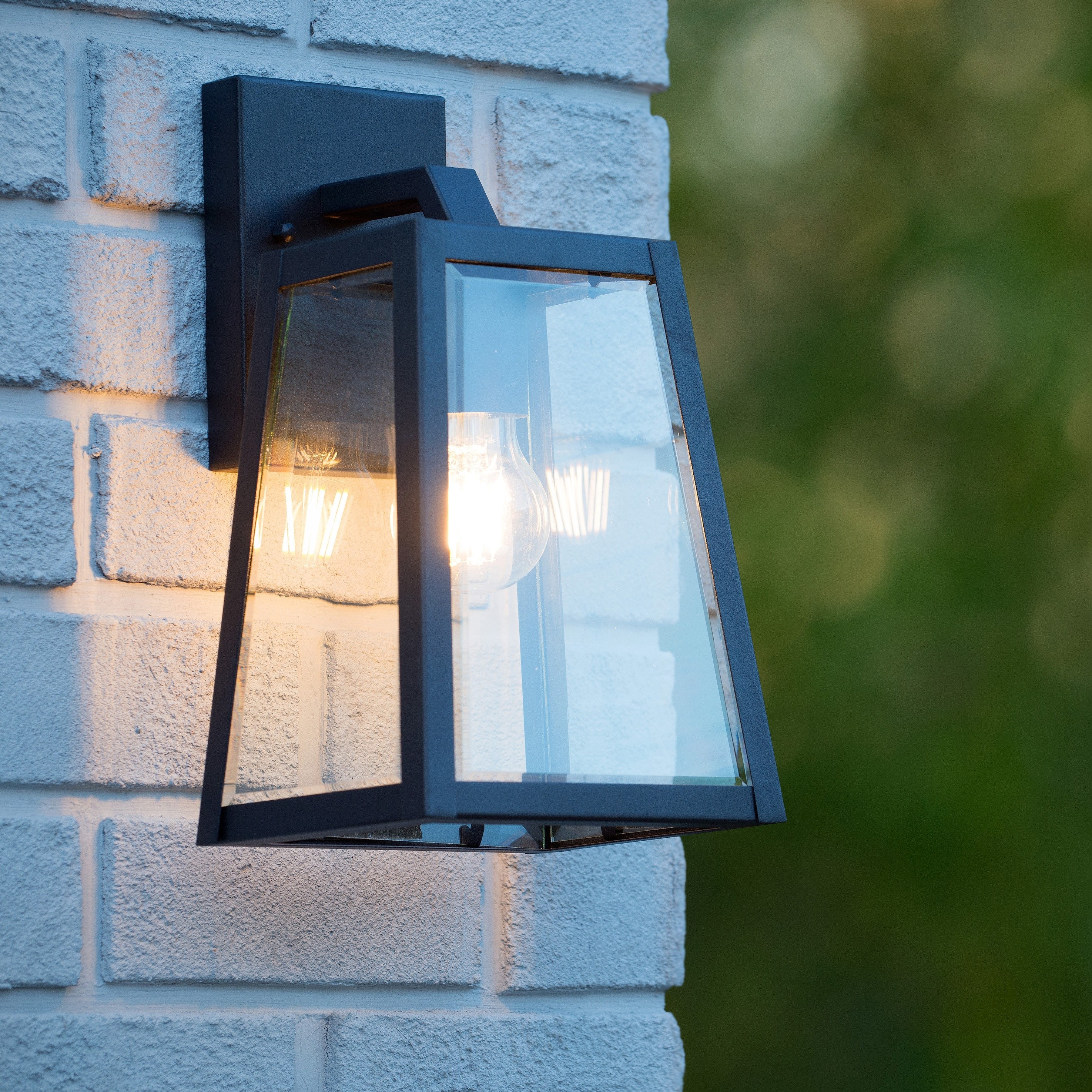 Lucide Matslot - applique murale extérieure - x - IP23 - noir — vue 3