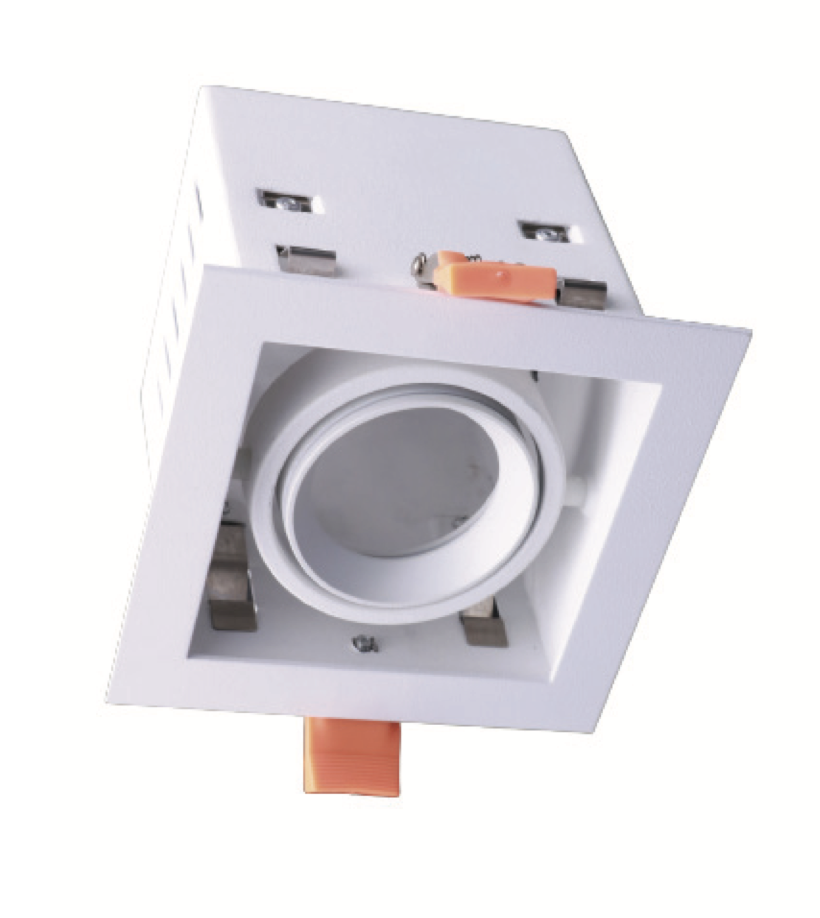 Artdelight Tavira - spot encastrable - mm, mm encastrable - blanc
