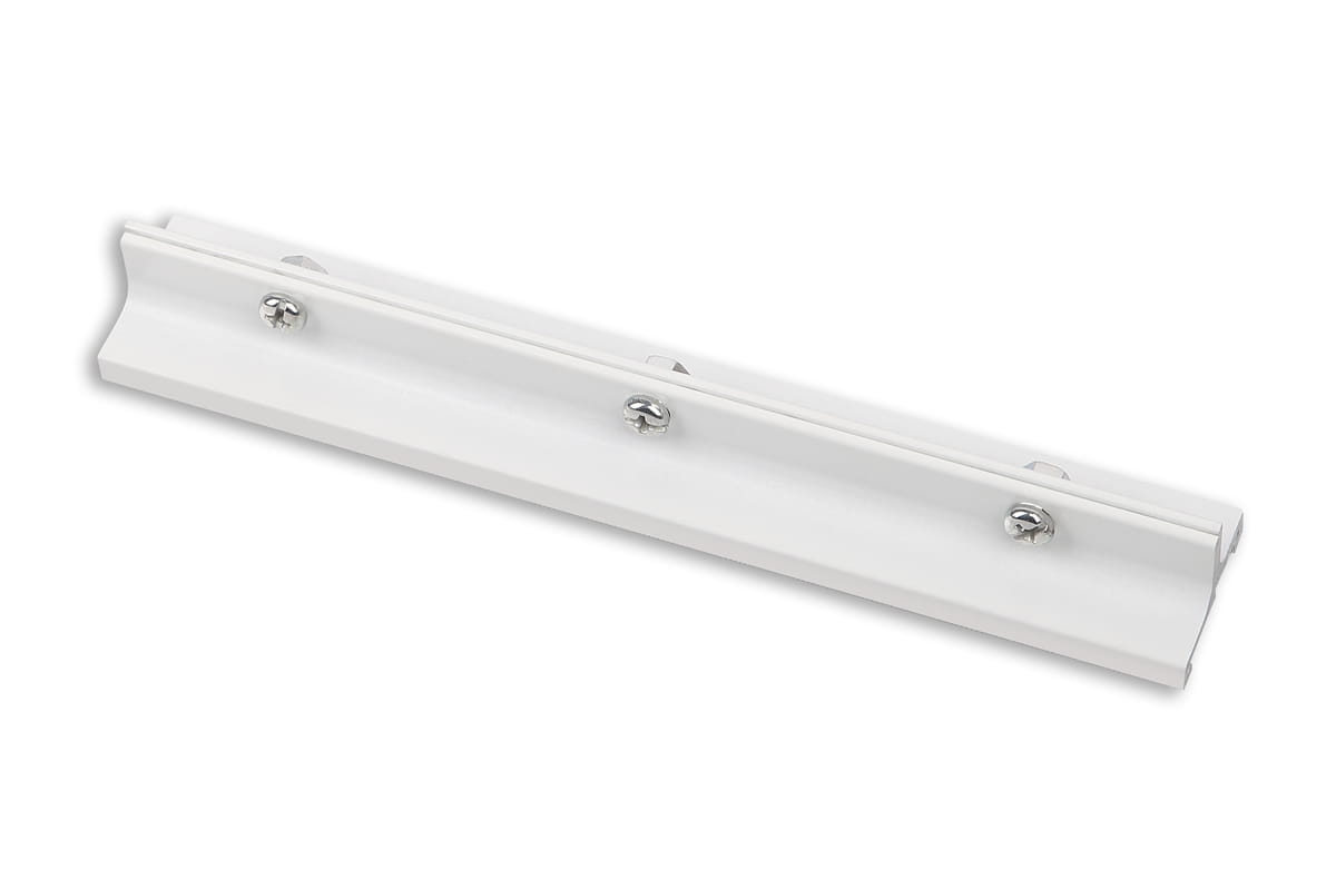 Maxlight - support de rail long pour connecter et suspendre des rails - - blanc