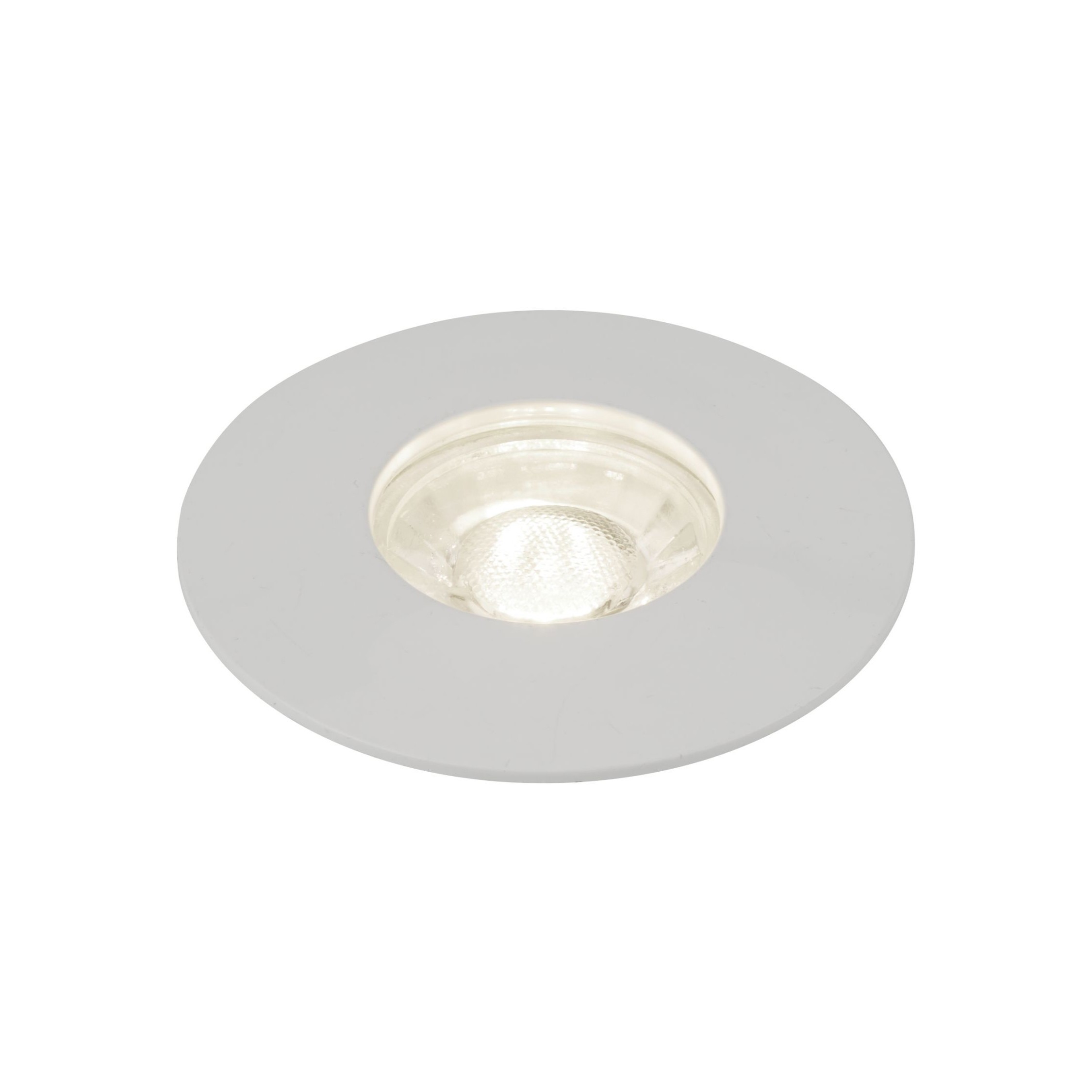 Searchlight Flush - set de 3 - Ø 100 mm, Ø 68 mm encastré - W LED inclus - blanc