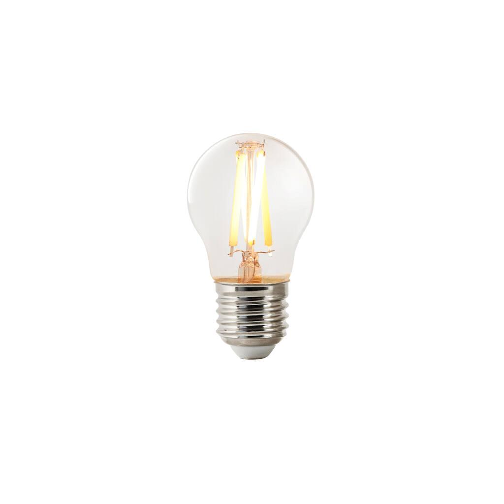 Nordlux Smart LED bulb - éclairage intelligent - Ø 4,5 x 8,5 cm - E27 - 4,7W - fonction de gradation via l'application - blanc. — vue 3
