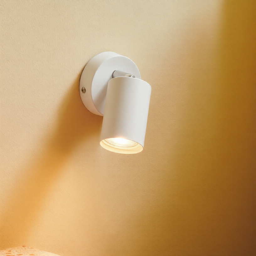 Nordlux Explore - applique murale avec interrupteur - Ø ,5 cm - blanc