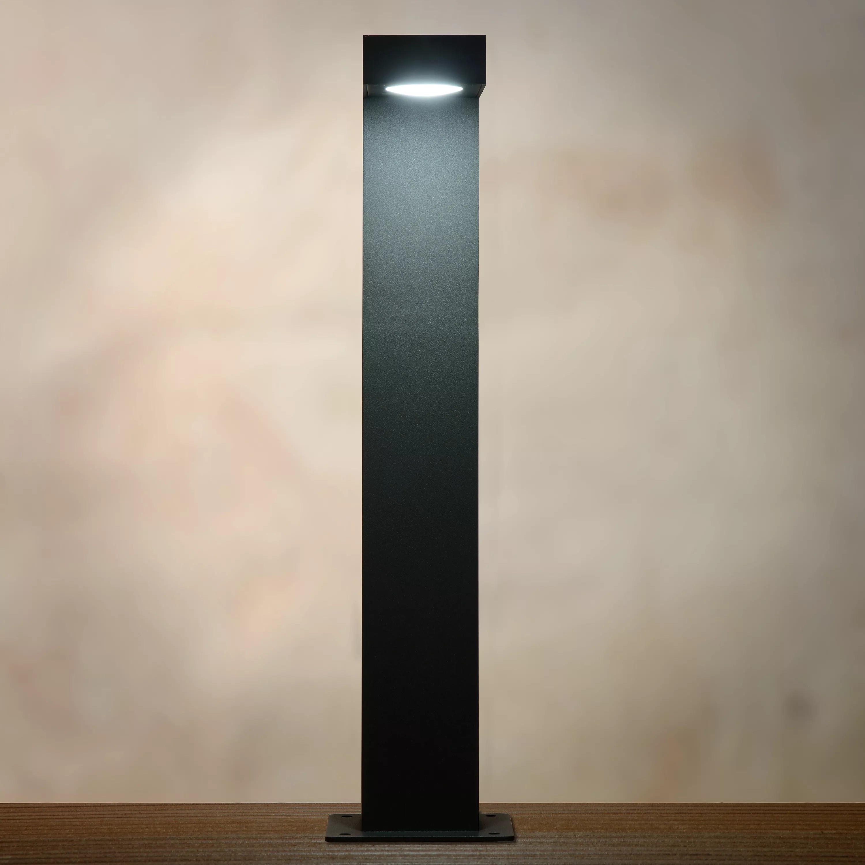 Lucide Texas II - lampe de jardin - x - 6W LED inclus - IP54 - anthracite