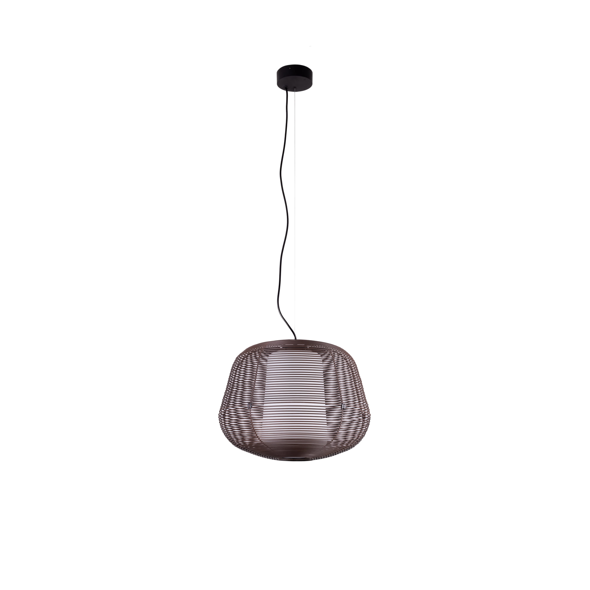 Faro Nara - lampe suspendue - Ø ,4 cm - IP65 - brun rouillé