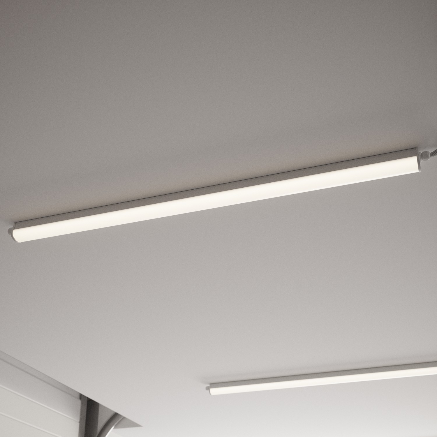 Nordlux Westport 60 Single Batten - 55,8 cm - 10W LED inclus - IP65 - gris