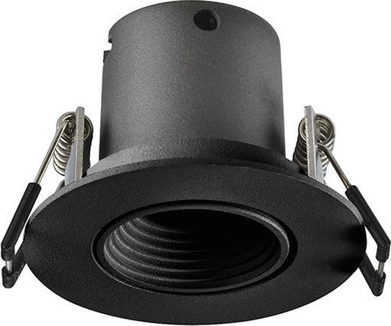 Spot encastré Integral Mini 50mm - Ø 60 mm, encastré Ø 50 mm - LED 3.3W inclus - noir