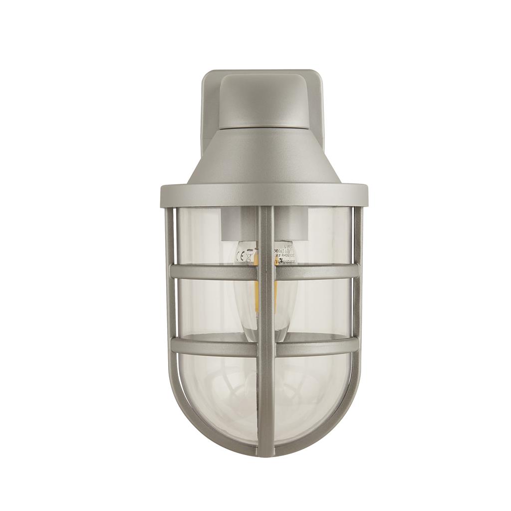 Searchlight Seaside - lampe murale extérieure - cm - IP44 - argenté