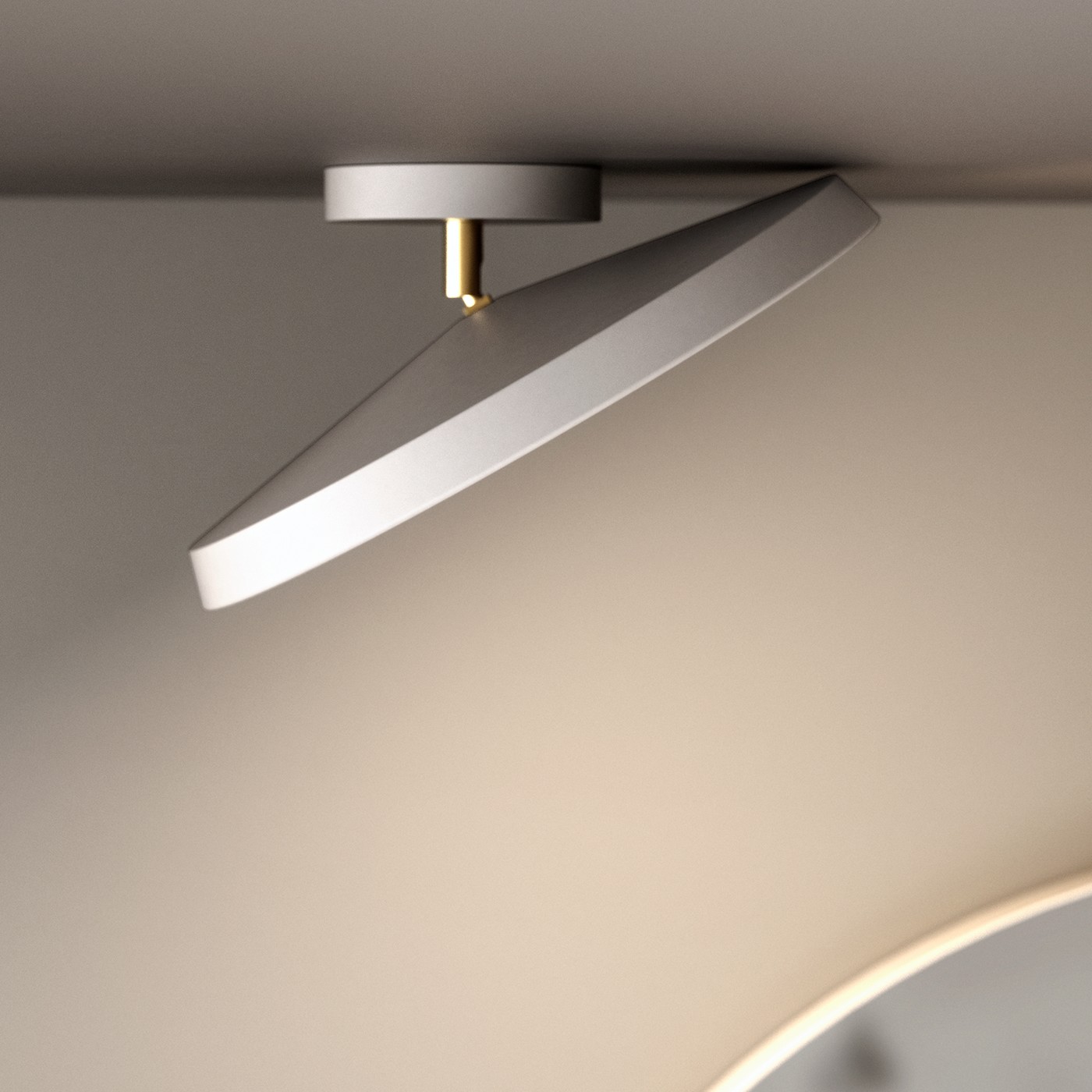 Design for the People Kaito Pro 30 - plafonnier - Ø ,7 cm - 14W LED dimmable inclus - blanc