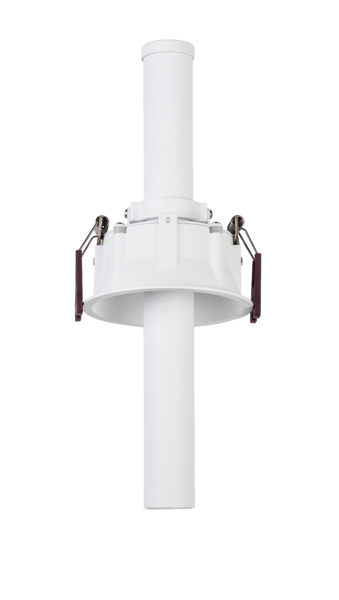Nova Luce Zetan - spot encastrable - Ø 92 mm, Ø 82 mm dimension d’encastrement - LED 5W incluse - blanc