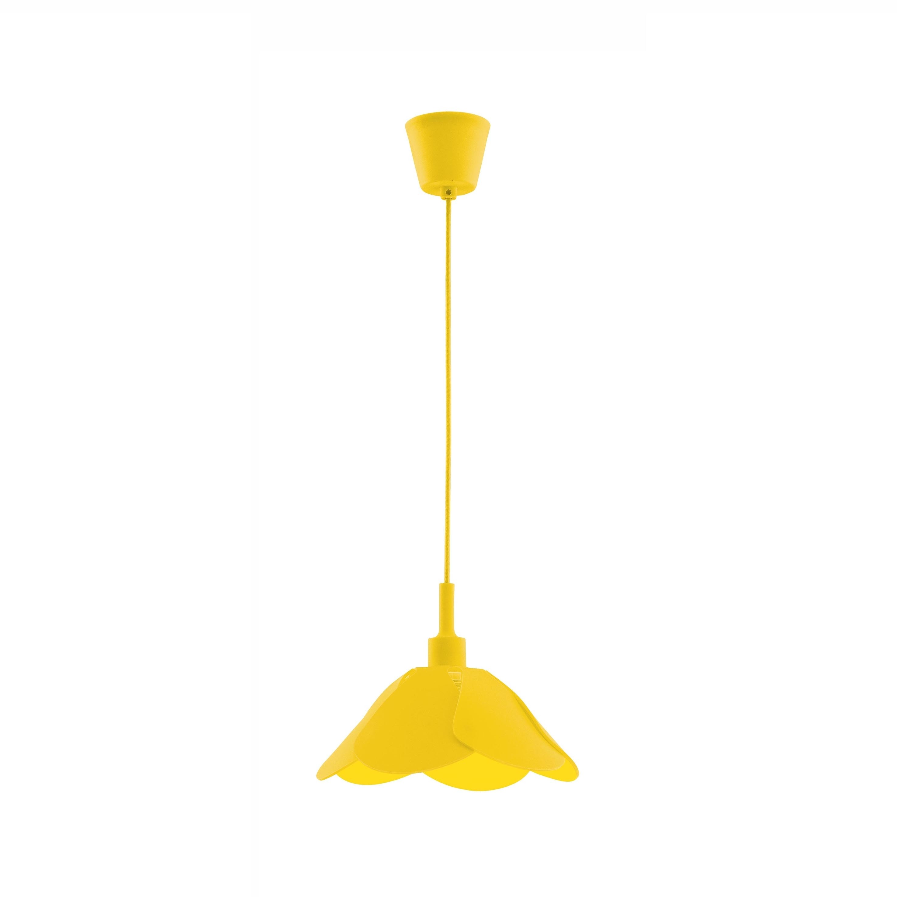 Nova Luce Udine - lampe suspendue - Ø cm - jaune