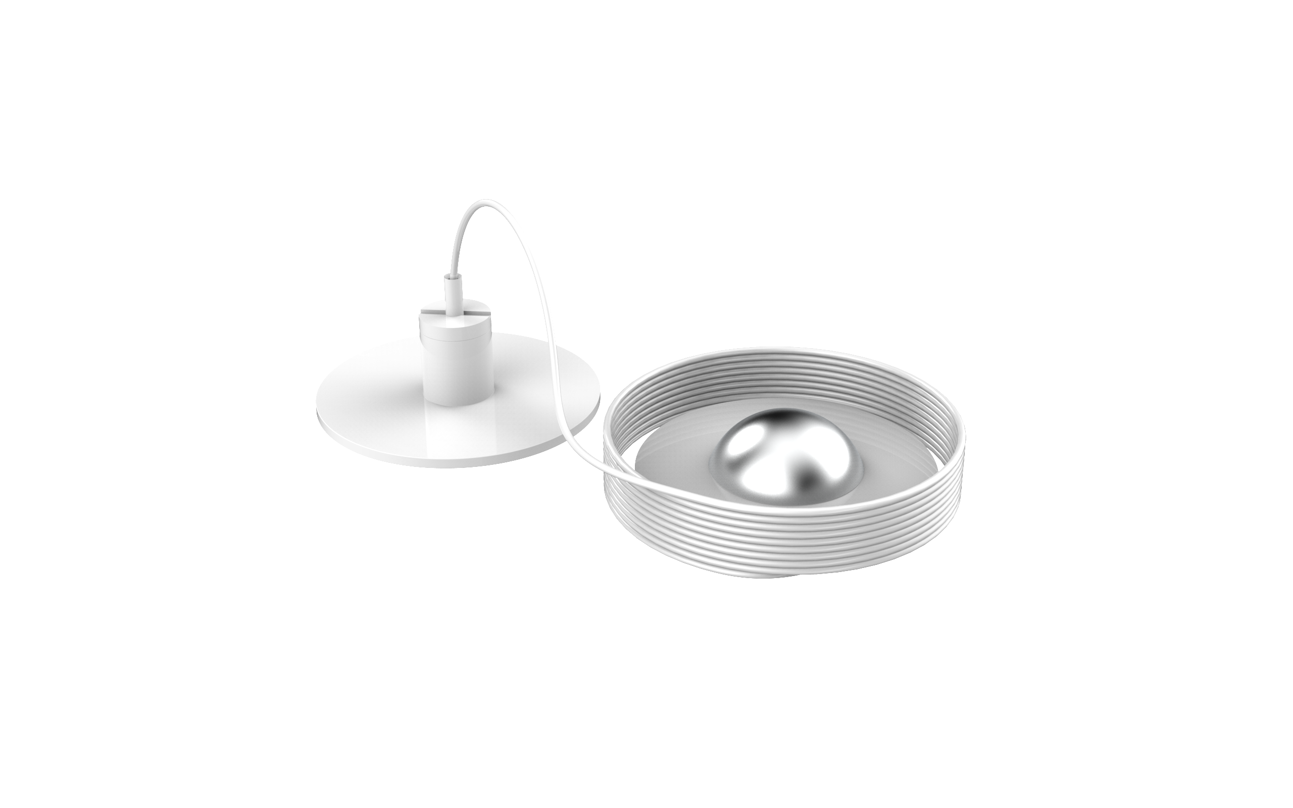 New Garden Roll - Suspension - - blanc