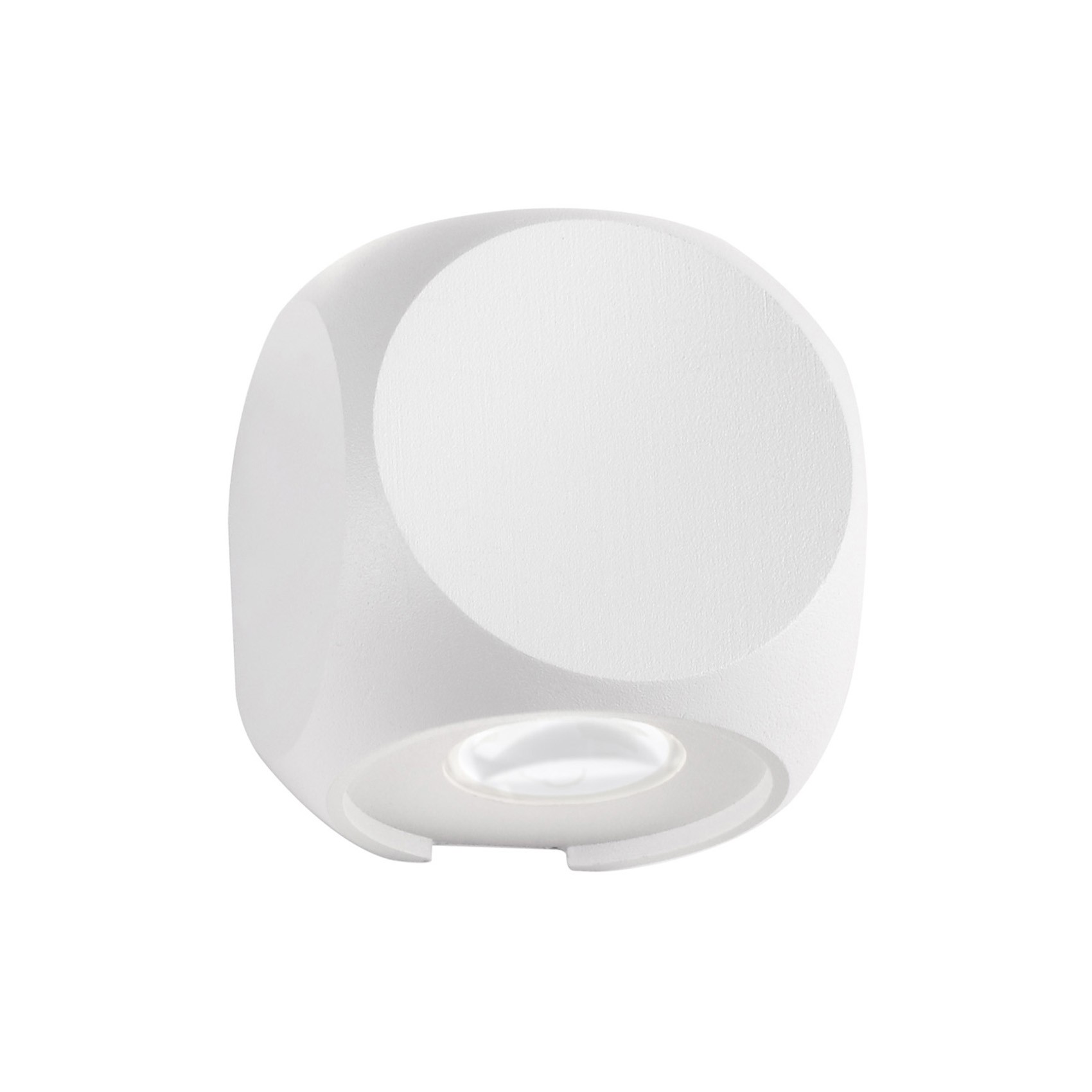 Nova Luce Zari - applique murale extérieure - 5,5 x 6,5 x 6,5 cm - W LED inclus - IP54 - blanc