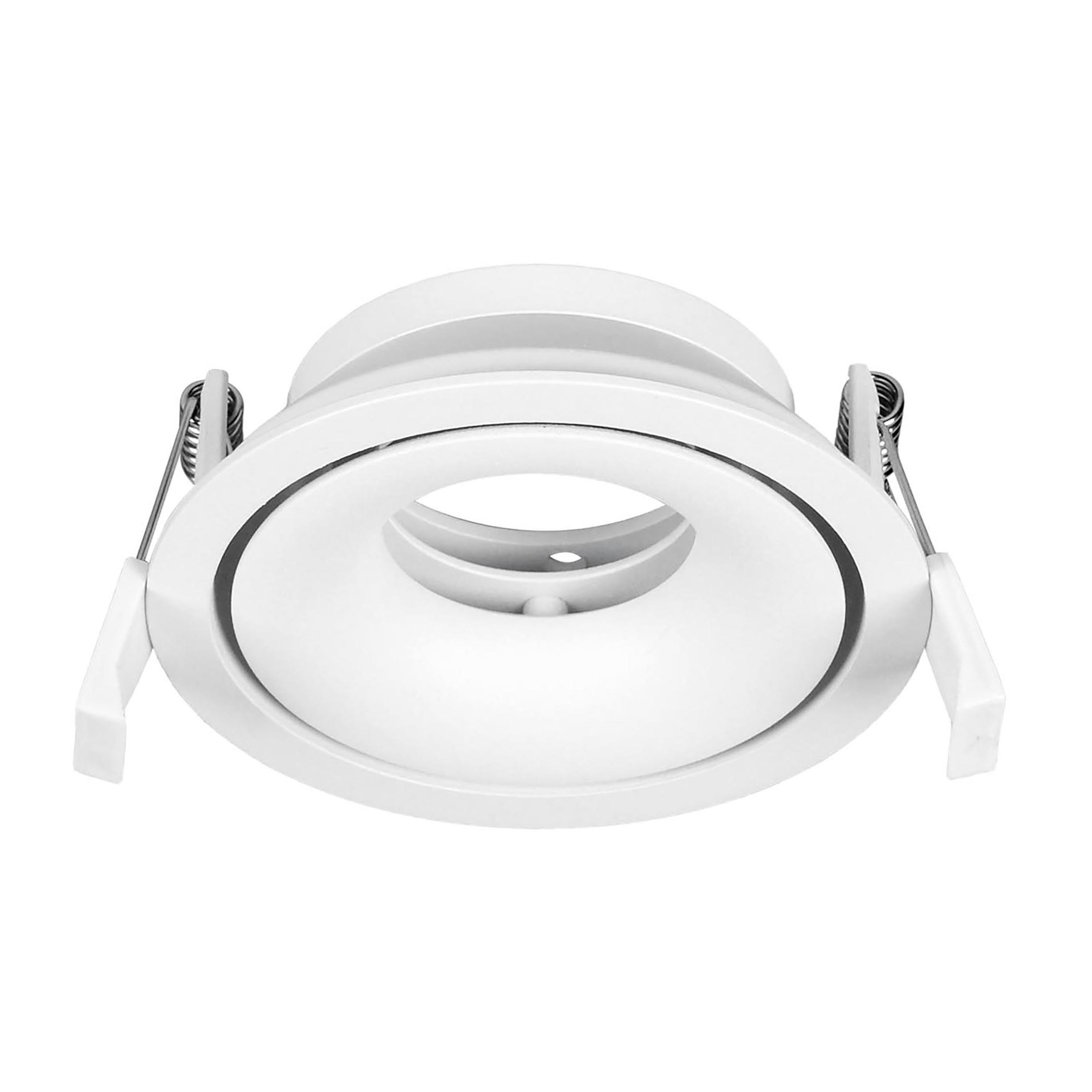 Nova Luce Enzo - spot encastrable - Ø 105 mm, Ø 100 mm encastrable - blanc