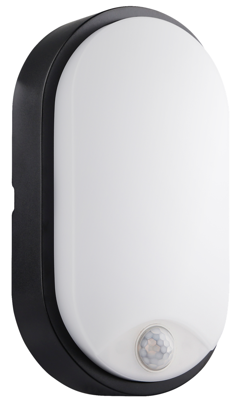 Century Italia Forma - applique et plafonnier - ,3 x 21,2 cm - 14W LED inclus - avec détecteur de mouvement - couleur de lumière réglable - IP54 - blanc et noir